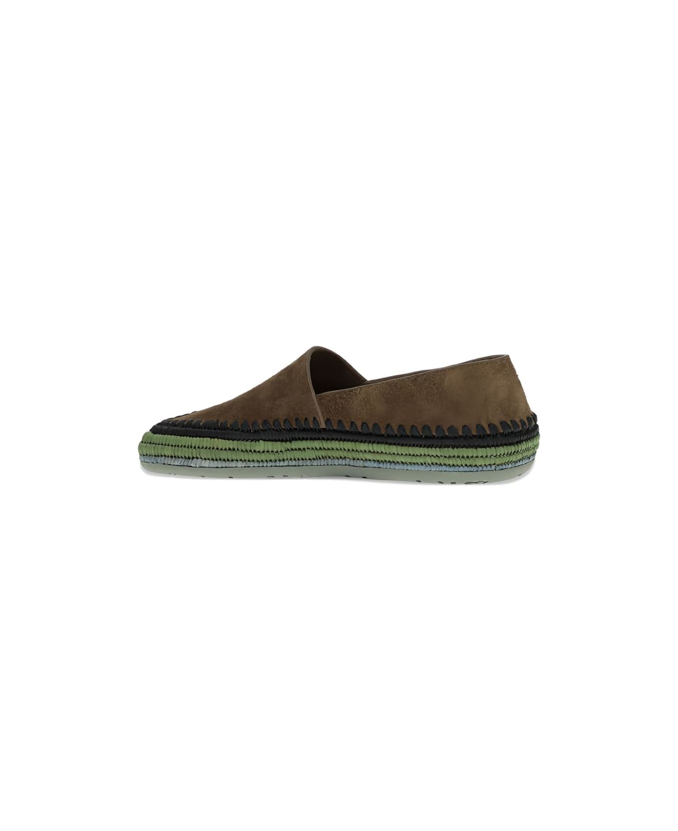 Loewe Rio Suede Espadrilles - Brown