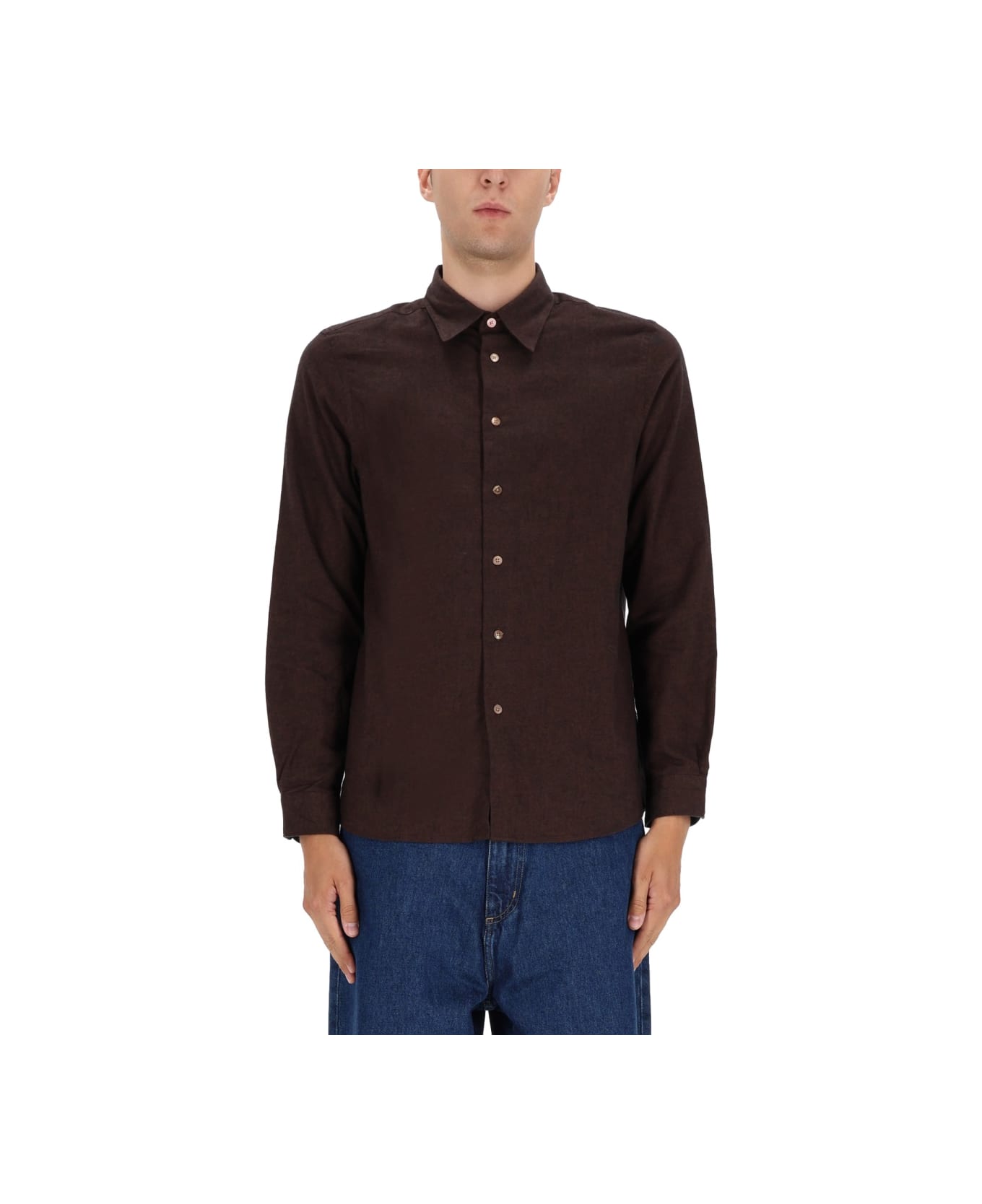 PS by Paul Smith Regular Fit Shirt - BROWN