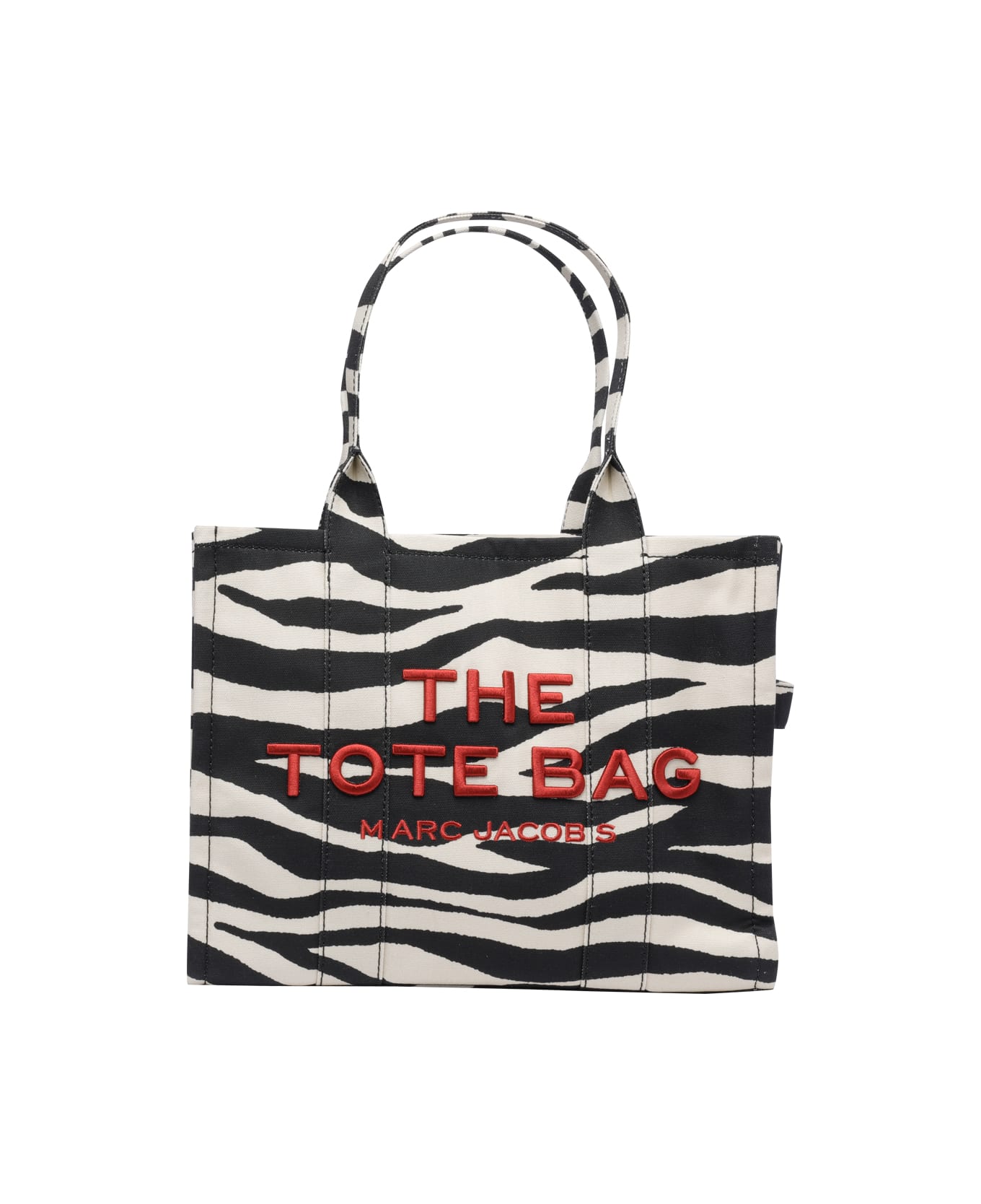 Marc Jacobs The Zebra Large Tote Bag - Black/white