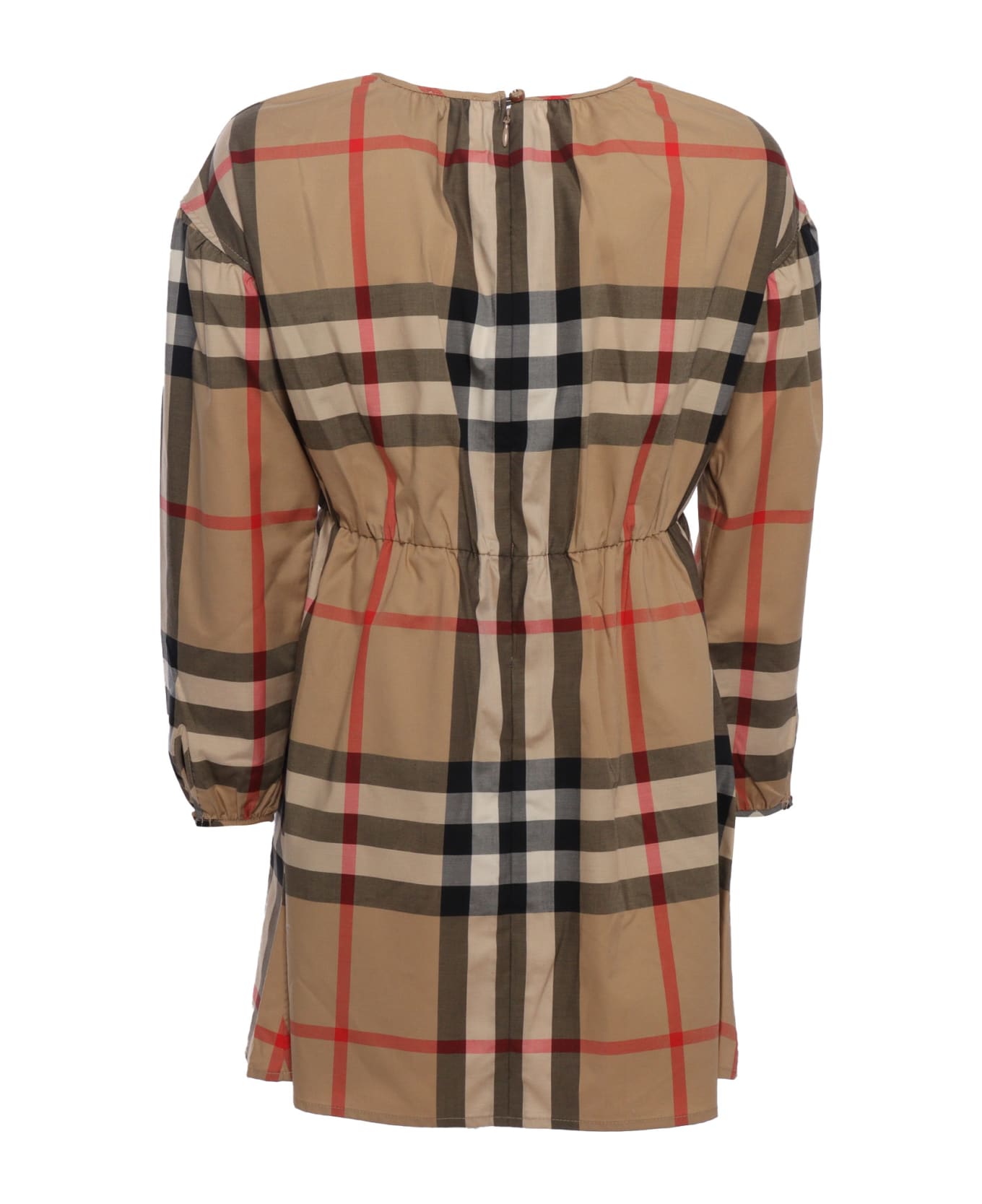 Burberry Vintage Check Dress - BEIGE