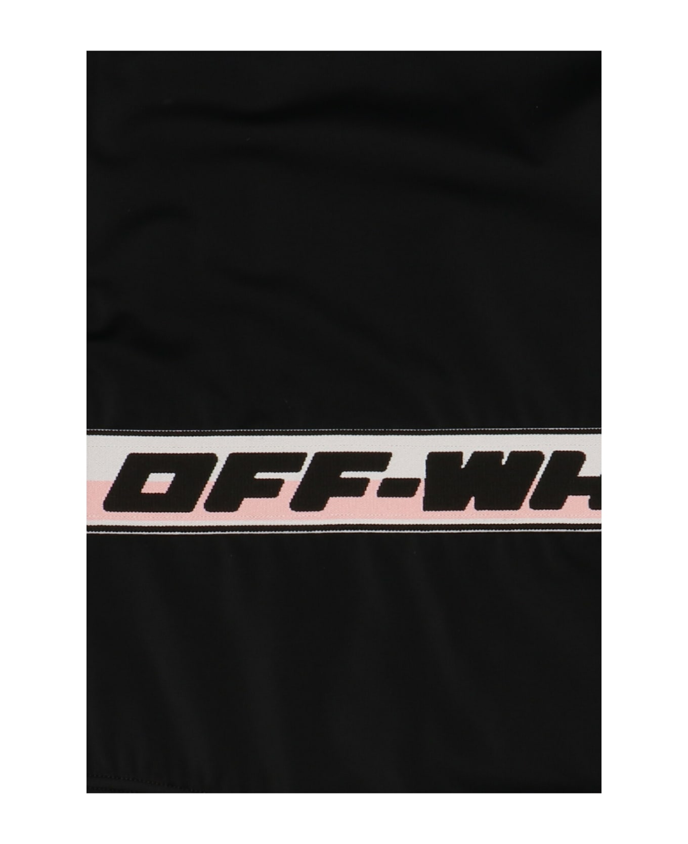 Off-White 'logo Band' One-piece Swimsuit - Black  