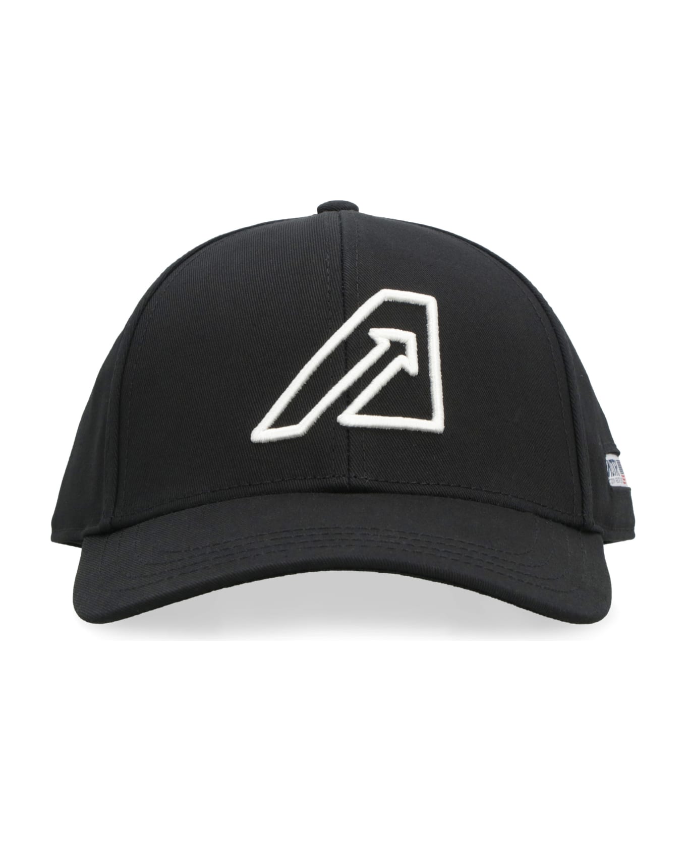 Autry Embroidered Logo Baseball Cap - black