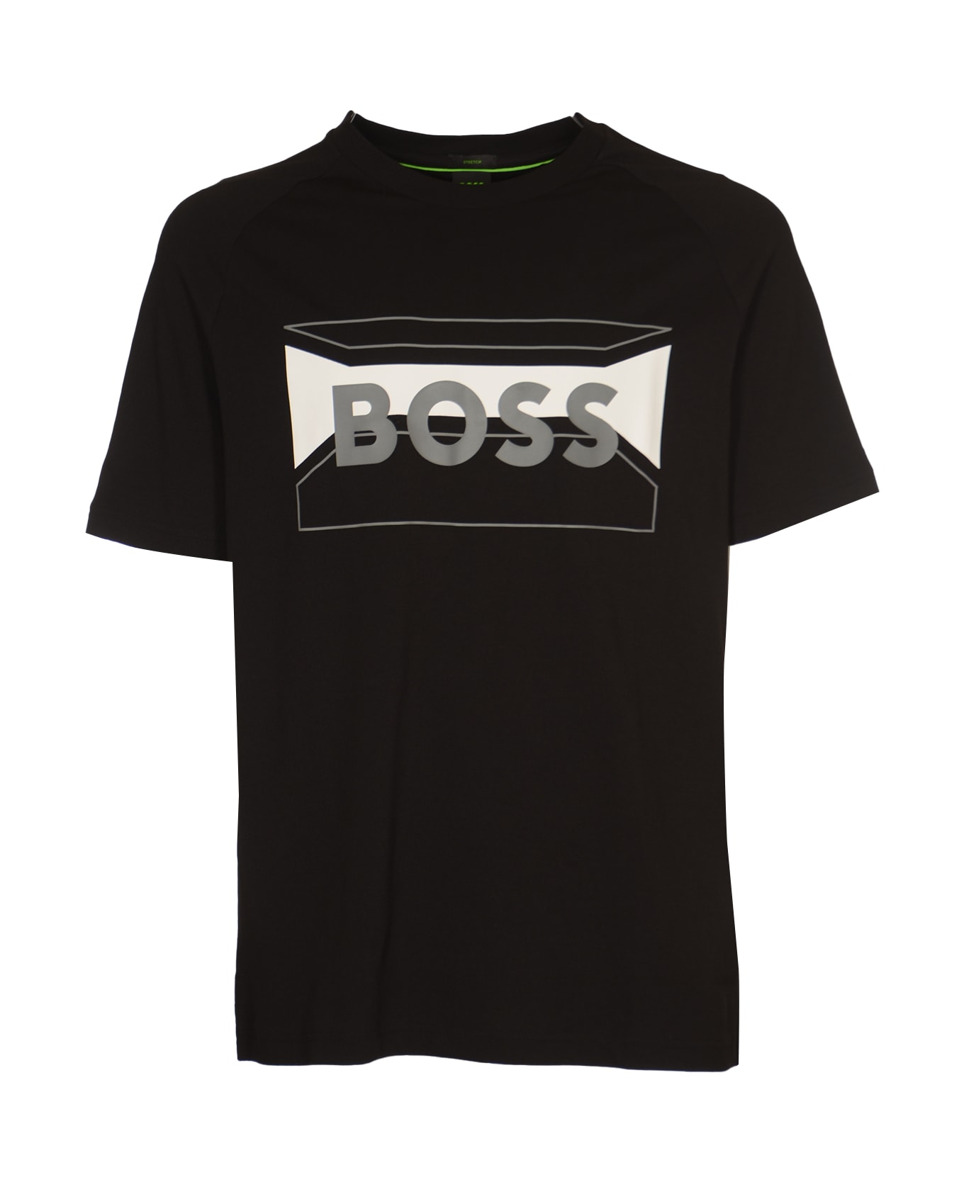 Hugo Boss Logo Printed T-shirt - Black