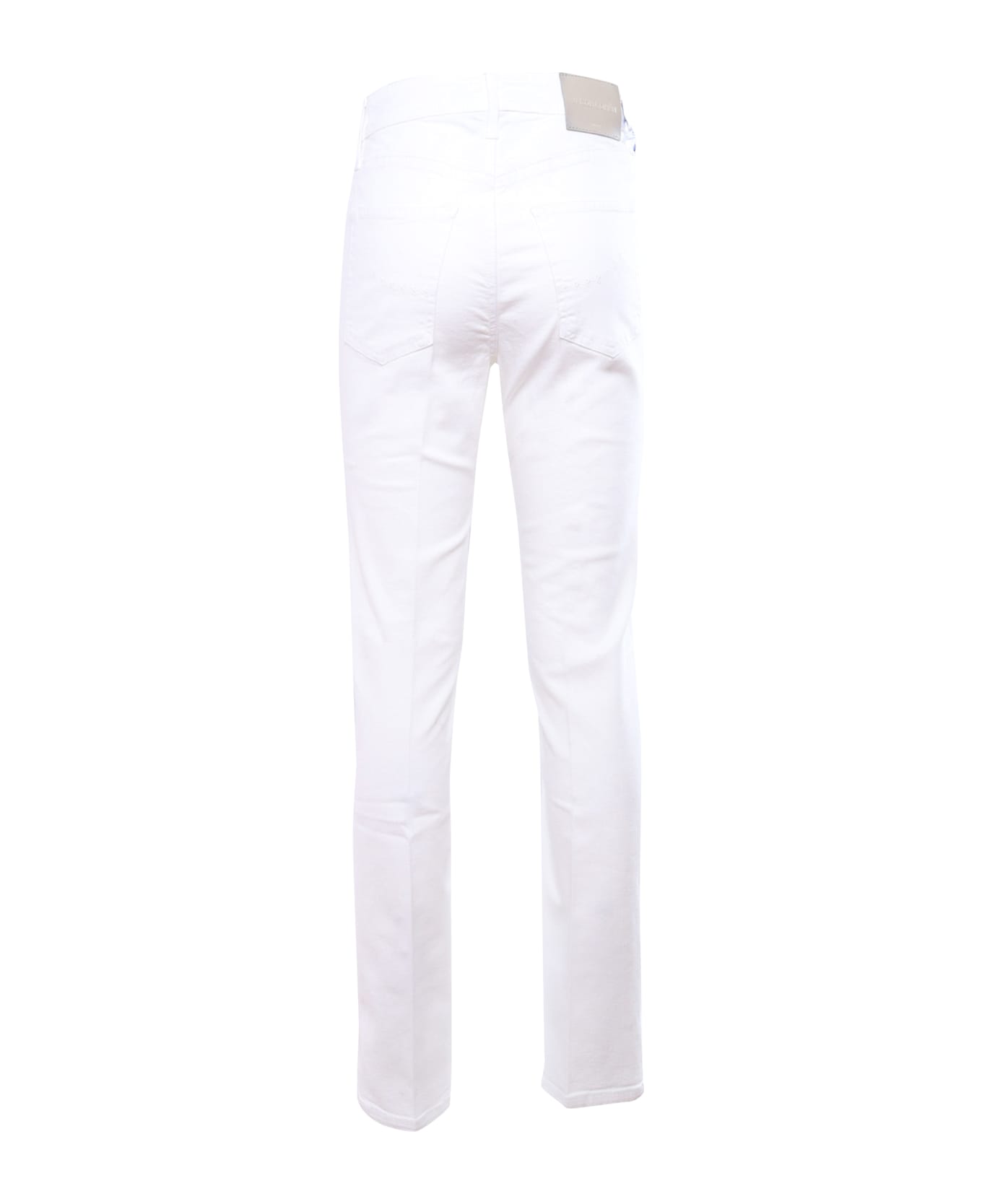 Jacob Cohen 5 Pockets Pants - WHITE
