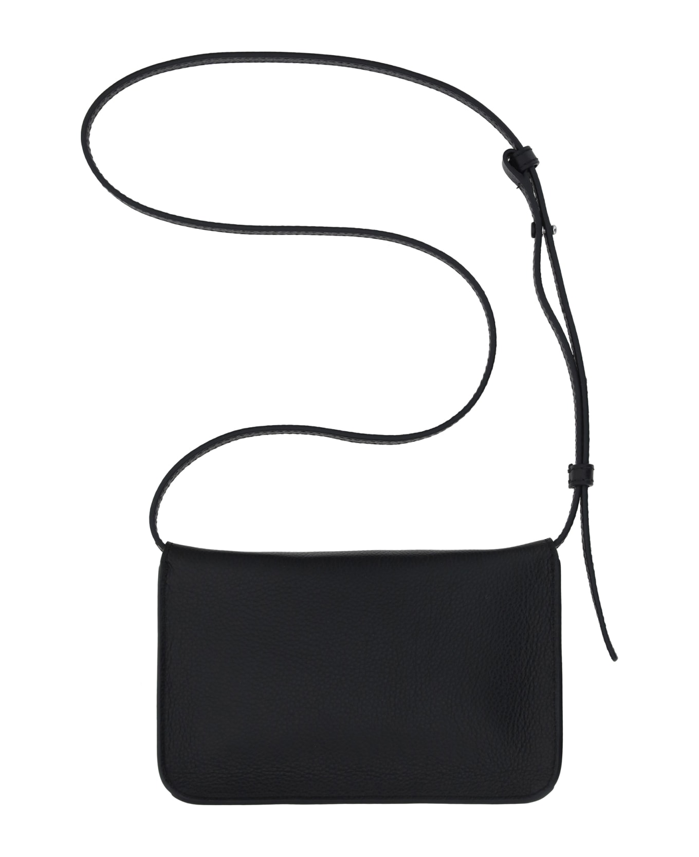 Marni Flap Trunk Shoulder Bag - Black