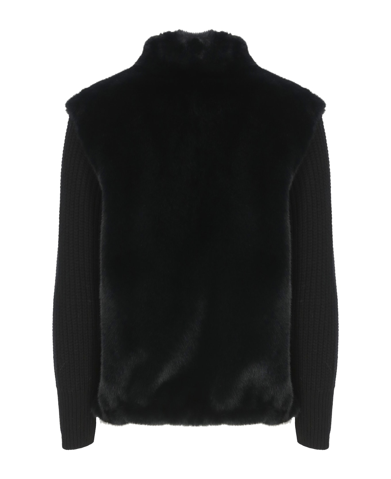 Herno 
resort
 Faux Fur Jacket - Black