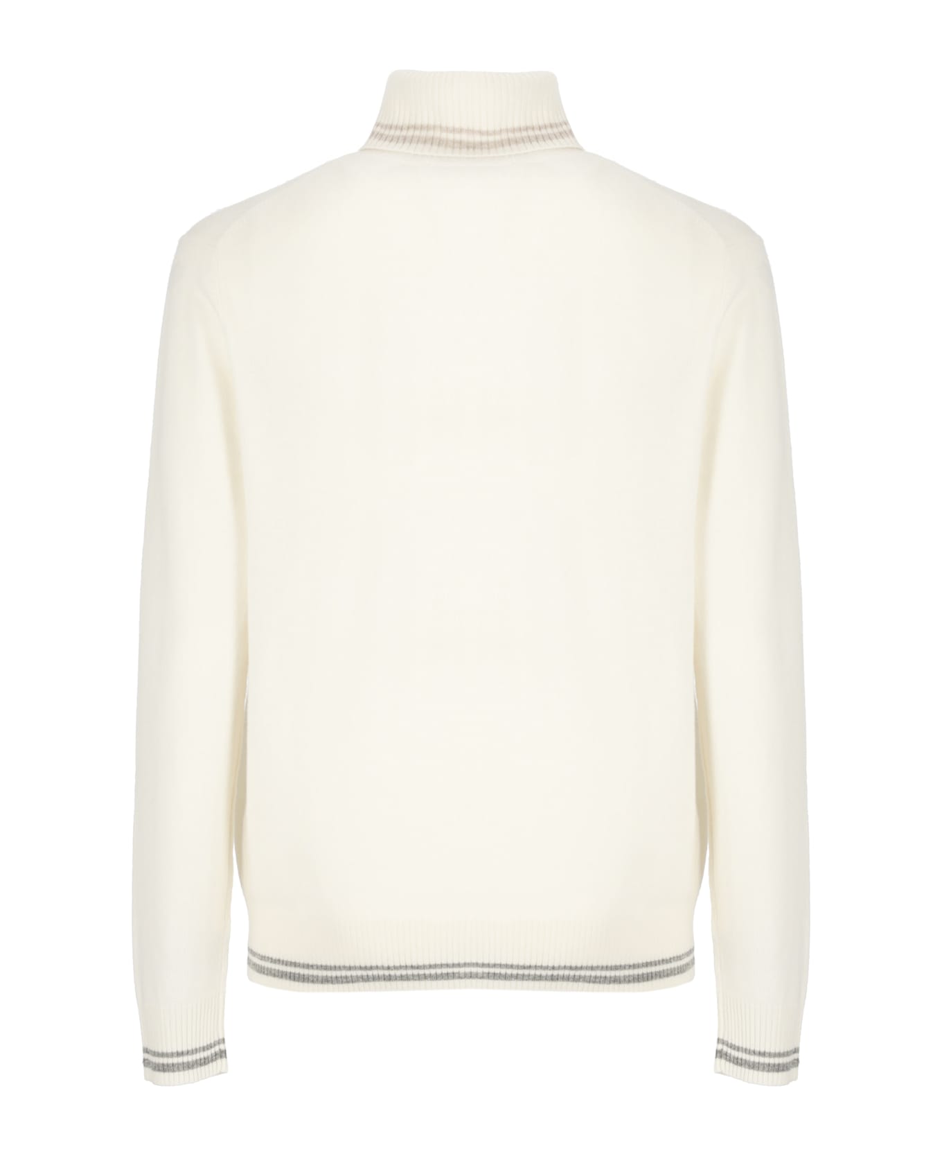 L.B.M. 1911 Virgin Wool Sweater - Ivory