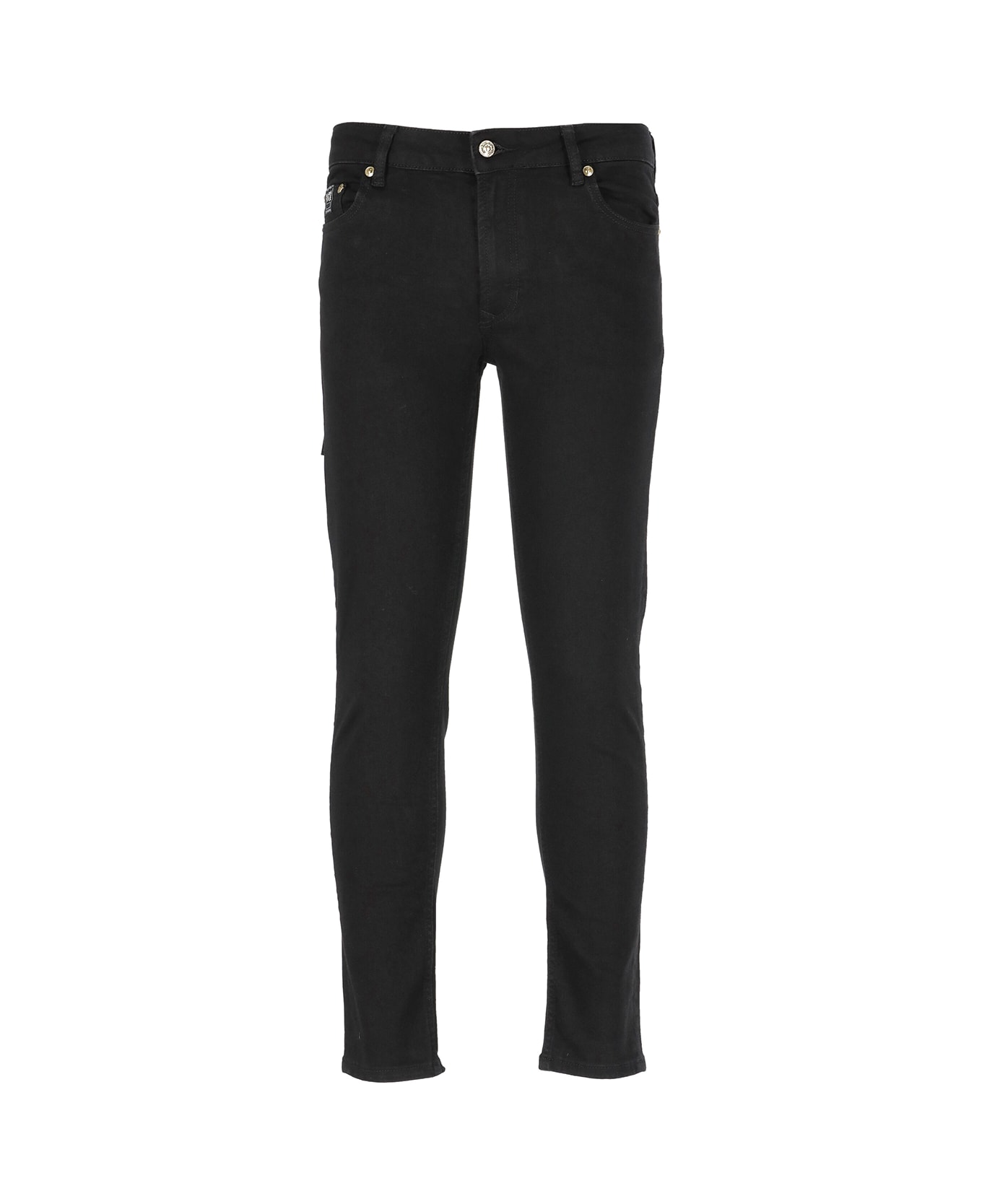 Versace Jeans Couture Cotton Jeans - Black