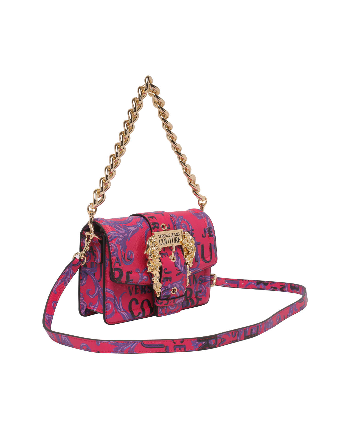 Versace Jeans Couture Logo Couture Shoulder Bag | italist 