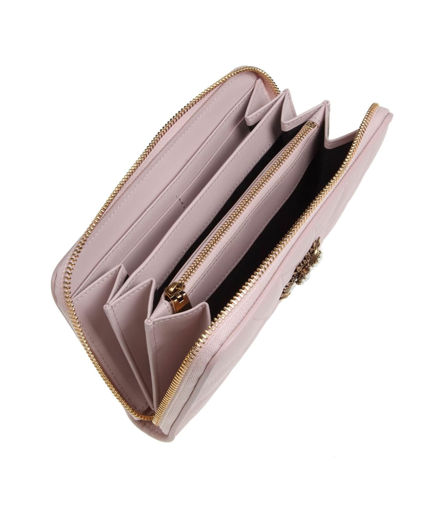 Dolce & Gabbana Quilted Wallet - POWDER 財布