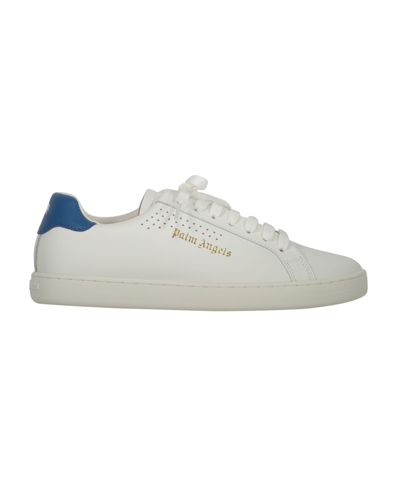 Palm Angels New Tennis Leather Sneakers - White スニーカー