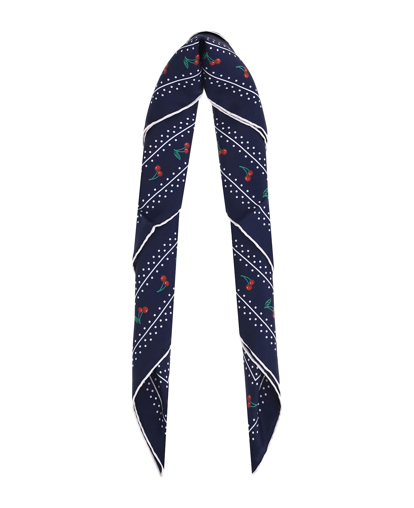 【関税&送料込】Valentino Garavani Silk Foulard With Cherryf Valentino Garavani Silk Cherryfic Foulard | italist, ALWAYS