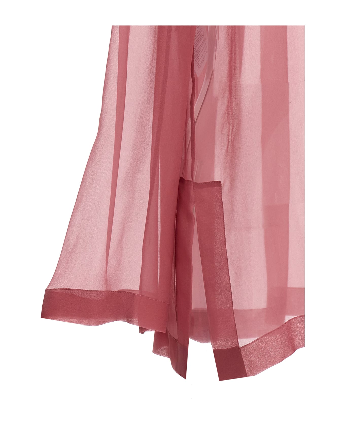Alberta Ferretti Sheer Silk Shirt - Pink