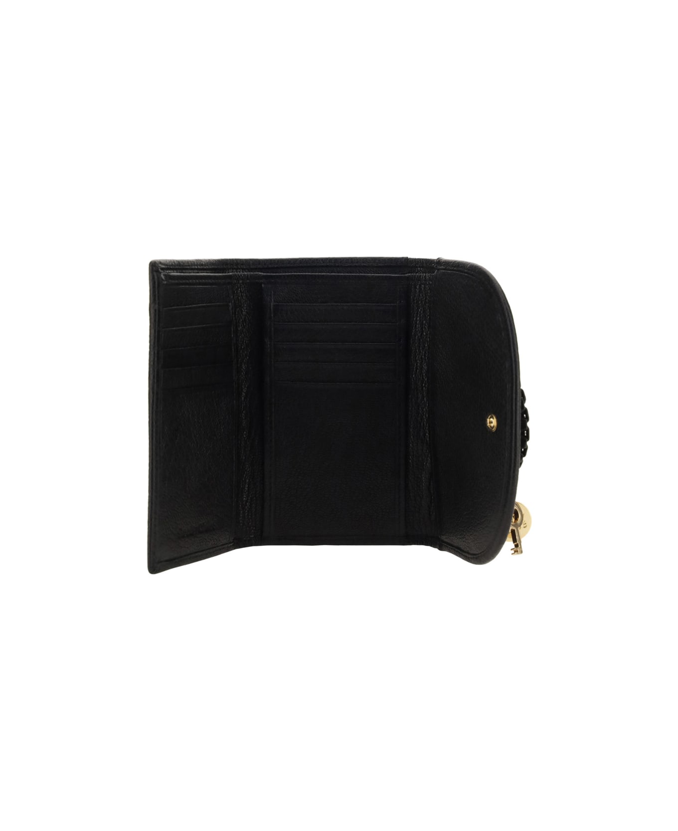 See by Chloé Hana Sbs Compact Wallet - Black