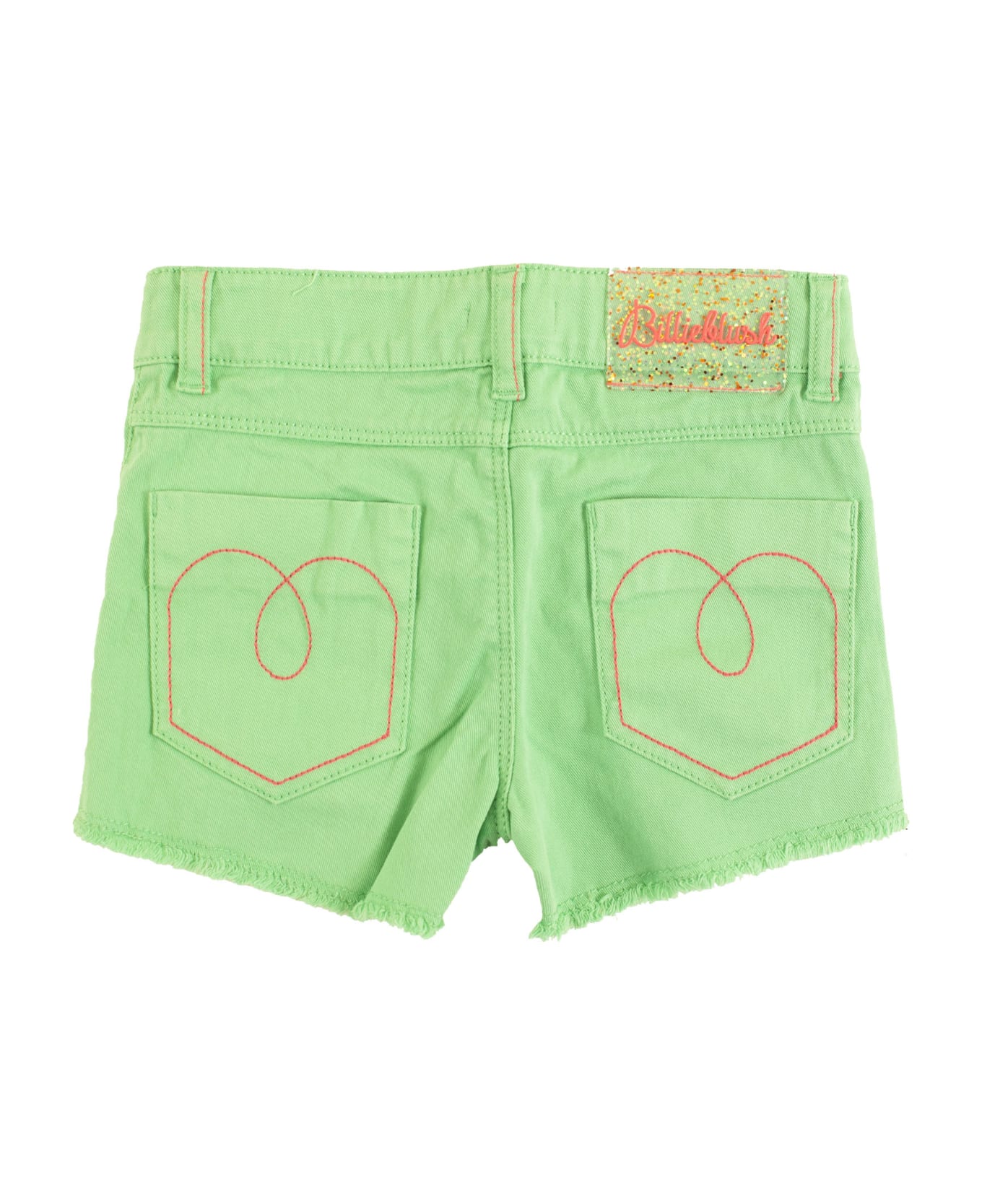 Billieblush Bow Mini Shorts - Green ボトムス