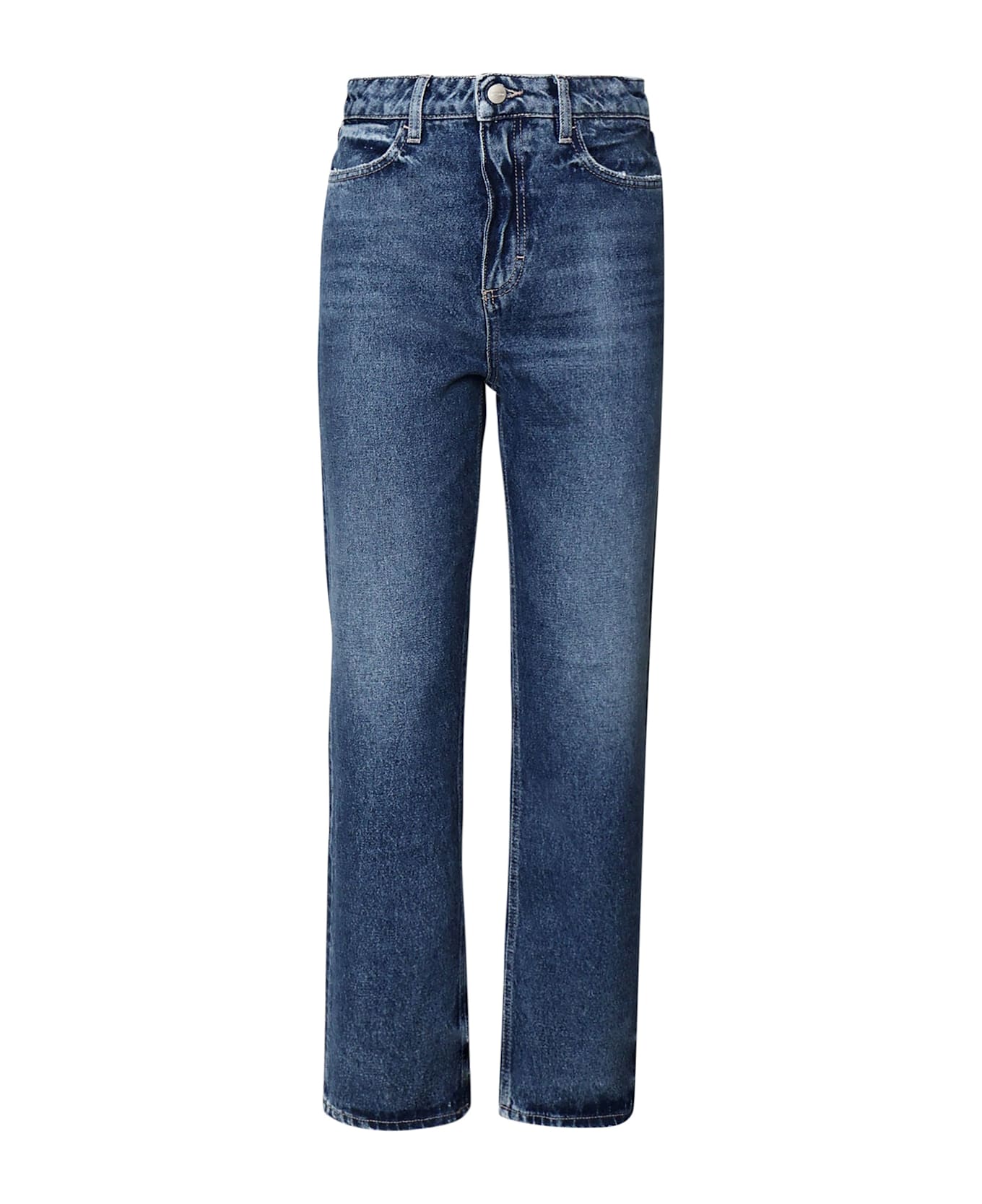 Icon Denim Rose Cotton Denim Jeans - Denim