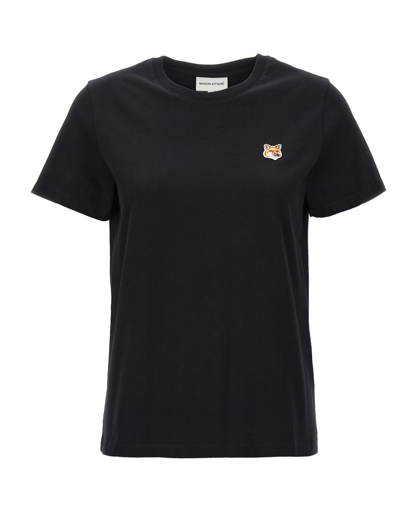 Maison Kitsuné 'fox Head' T-shirt - Black  