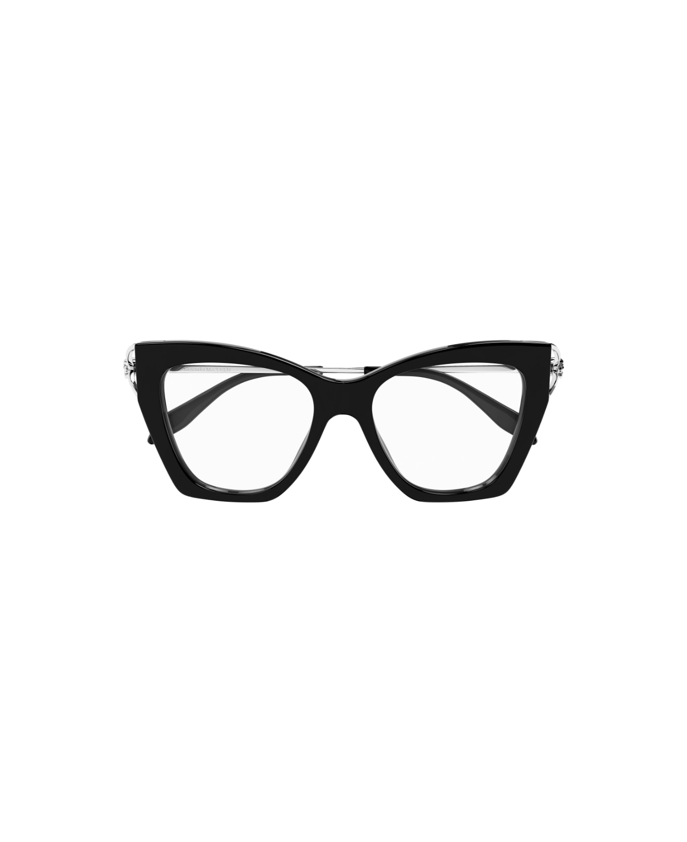 Alexander McQueen Eyewear AM0376O 001 Glasses - Nero