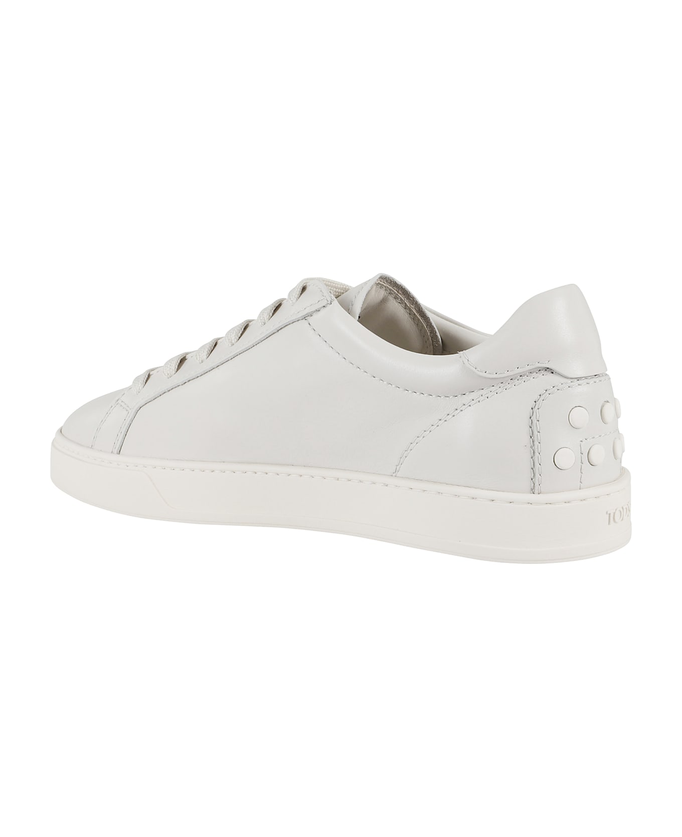 Tod's Allacciata Cassetta - Bianco Latte