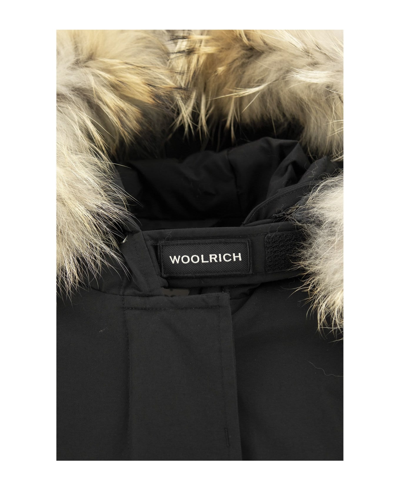 Woolrich Arctic Parka Fur Racoon - Blk Black コート