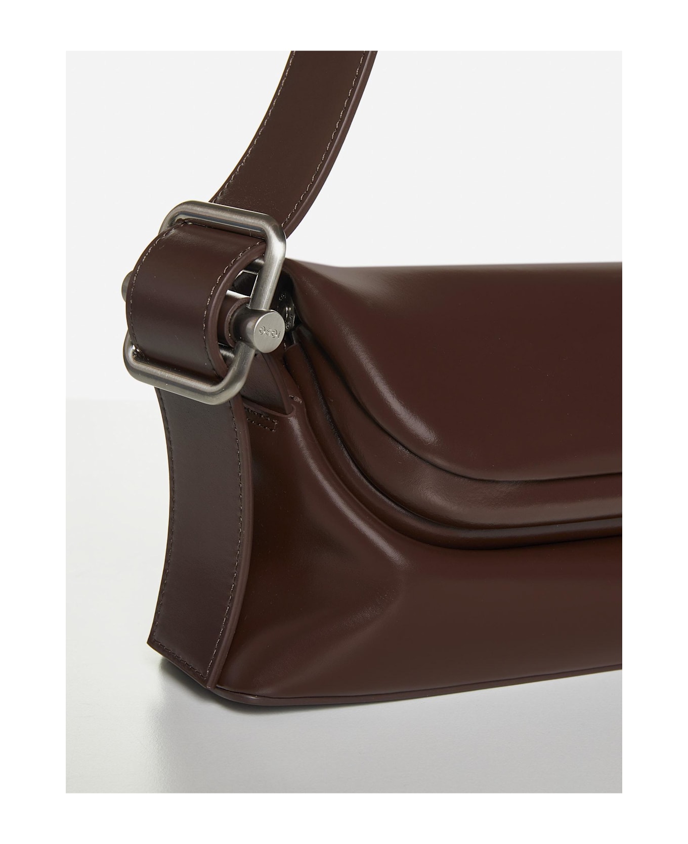 OSOI Folder Brot Leather Bag - DARK BROWN