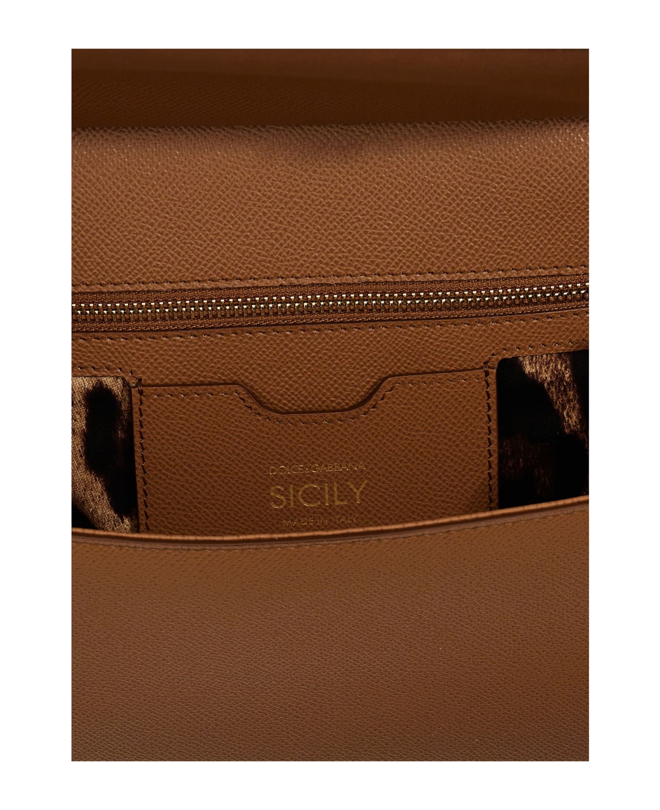 Dolce & Gabbana 'sicily' Handbag - Brown トートバッグ