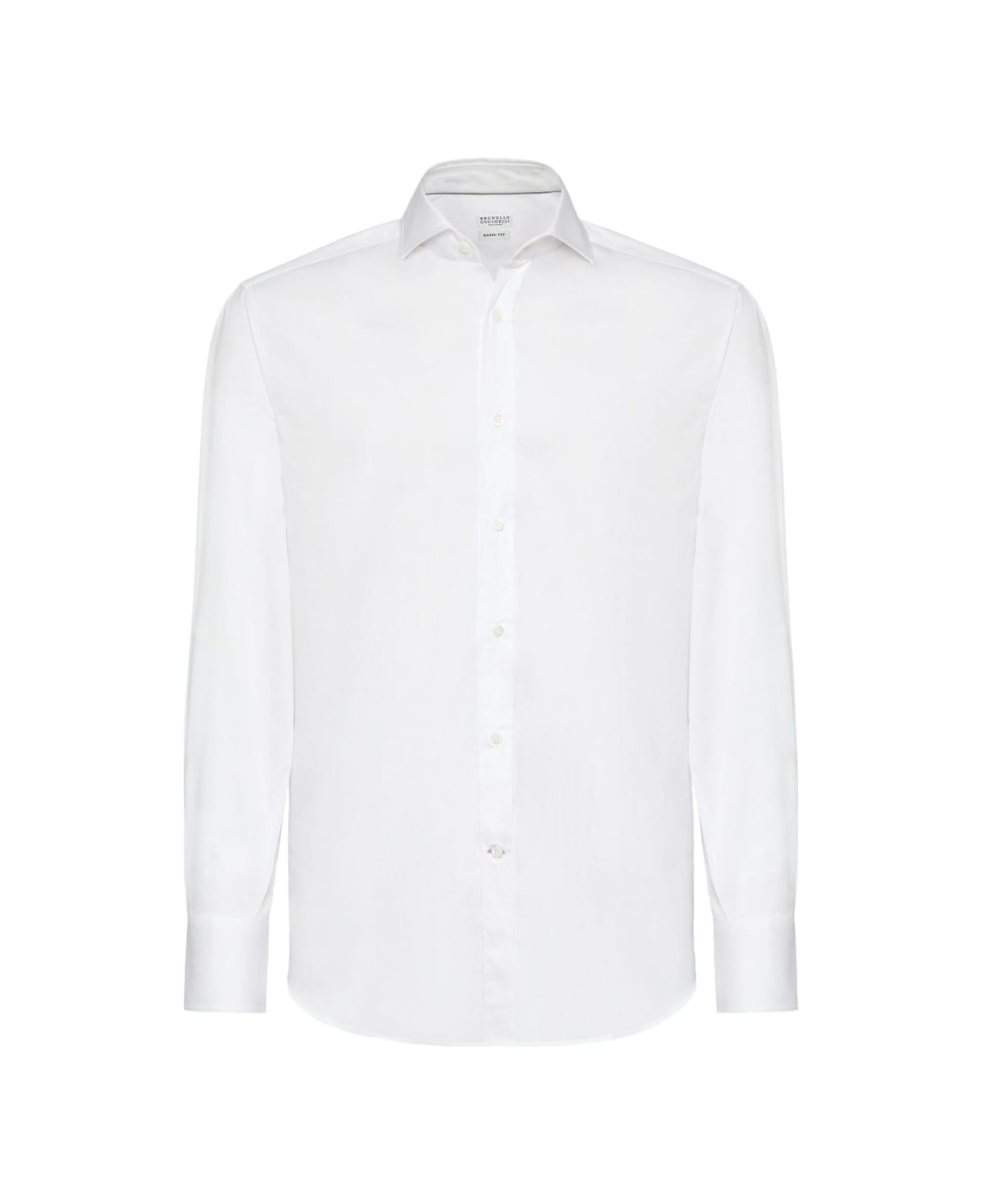 Brunello Cucinelli Cotton Shirt - White
