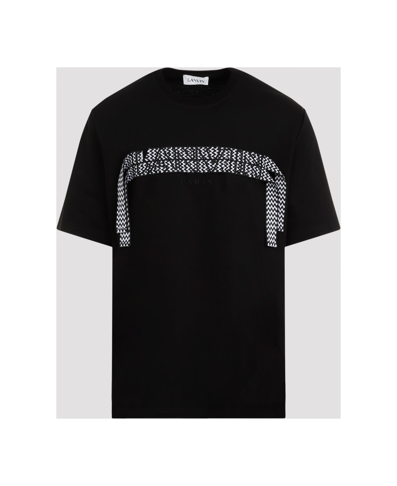 Lanvin Curb Lace T-shirt - Black