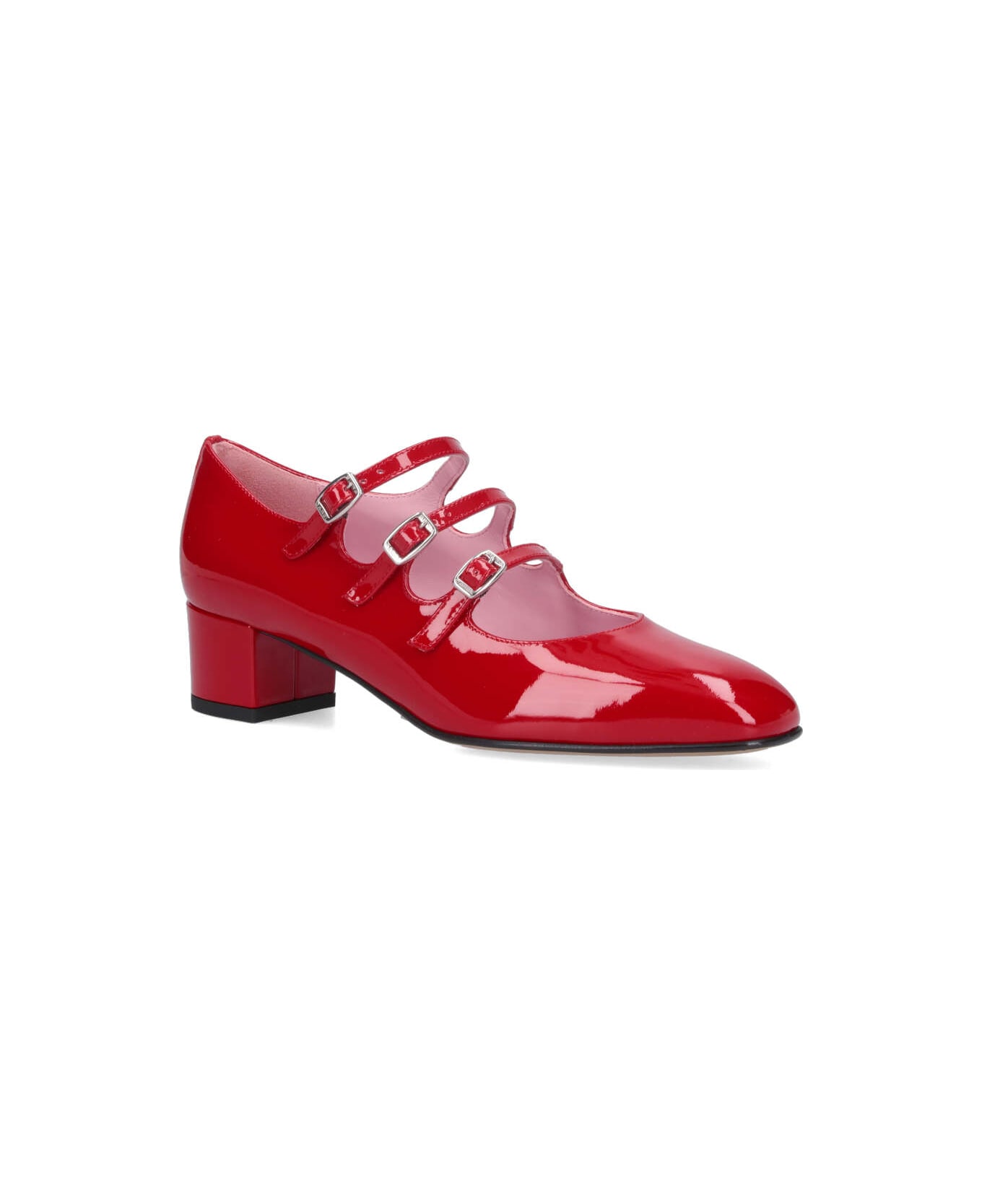 Carel "kina" Mary Jane Ballet Flats - Red