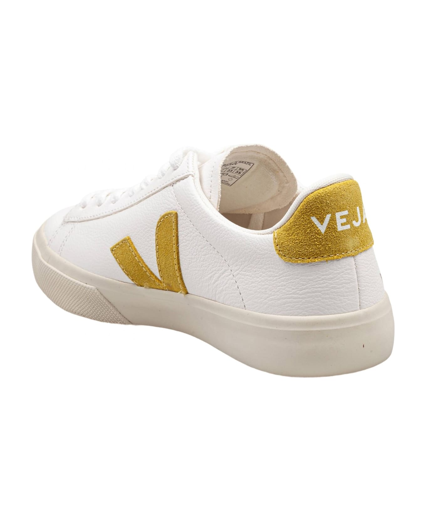 Veja Urca Coated Cotton Sneakers Color White/liquor - Bianco