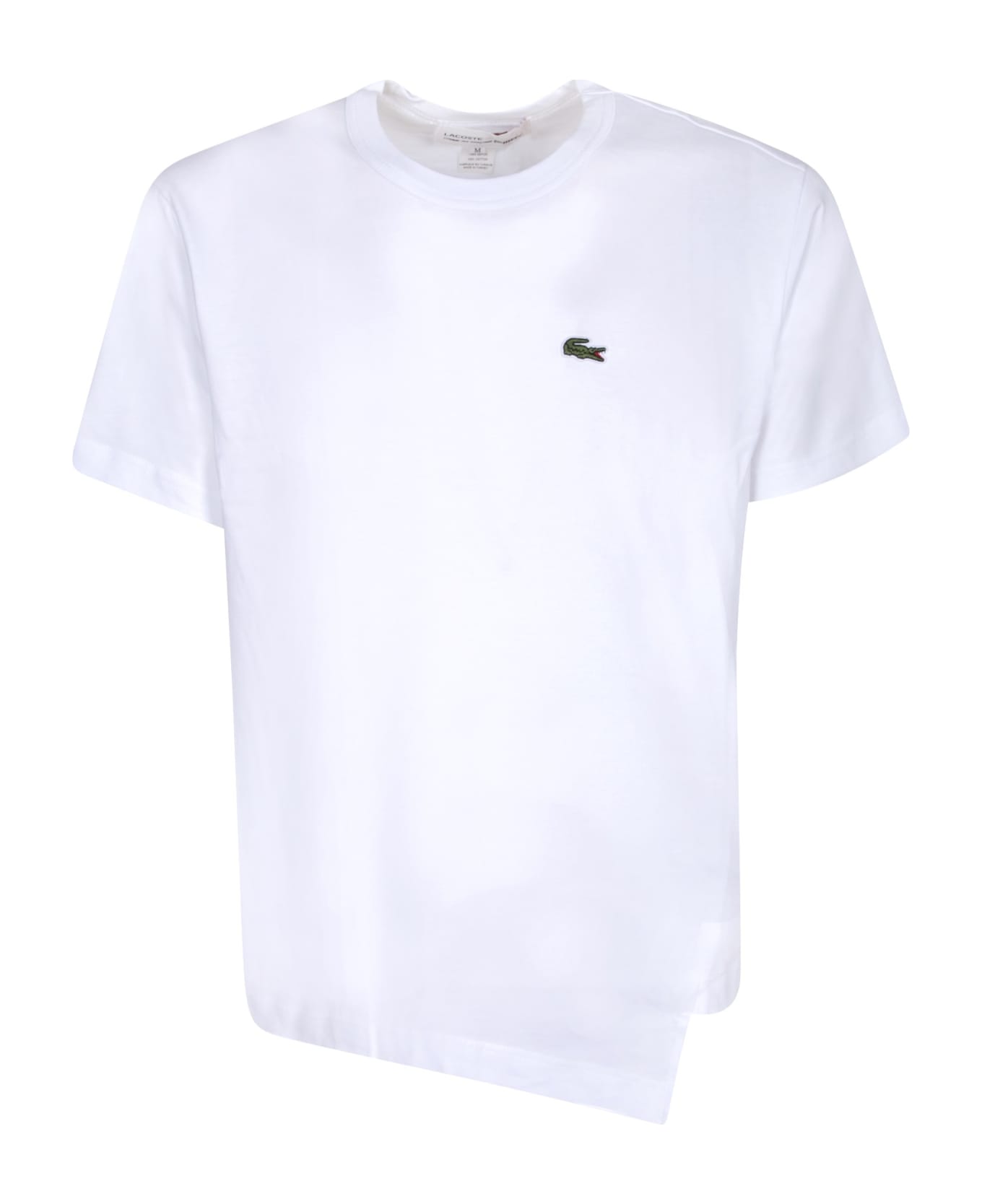 Comme des Garçons Shirt Asymmetric White T-shirt - White シャツ
