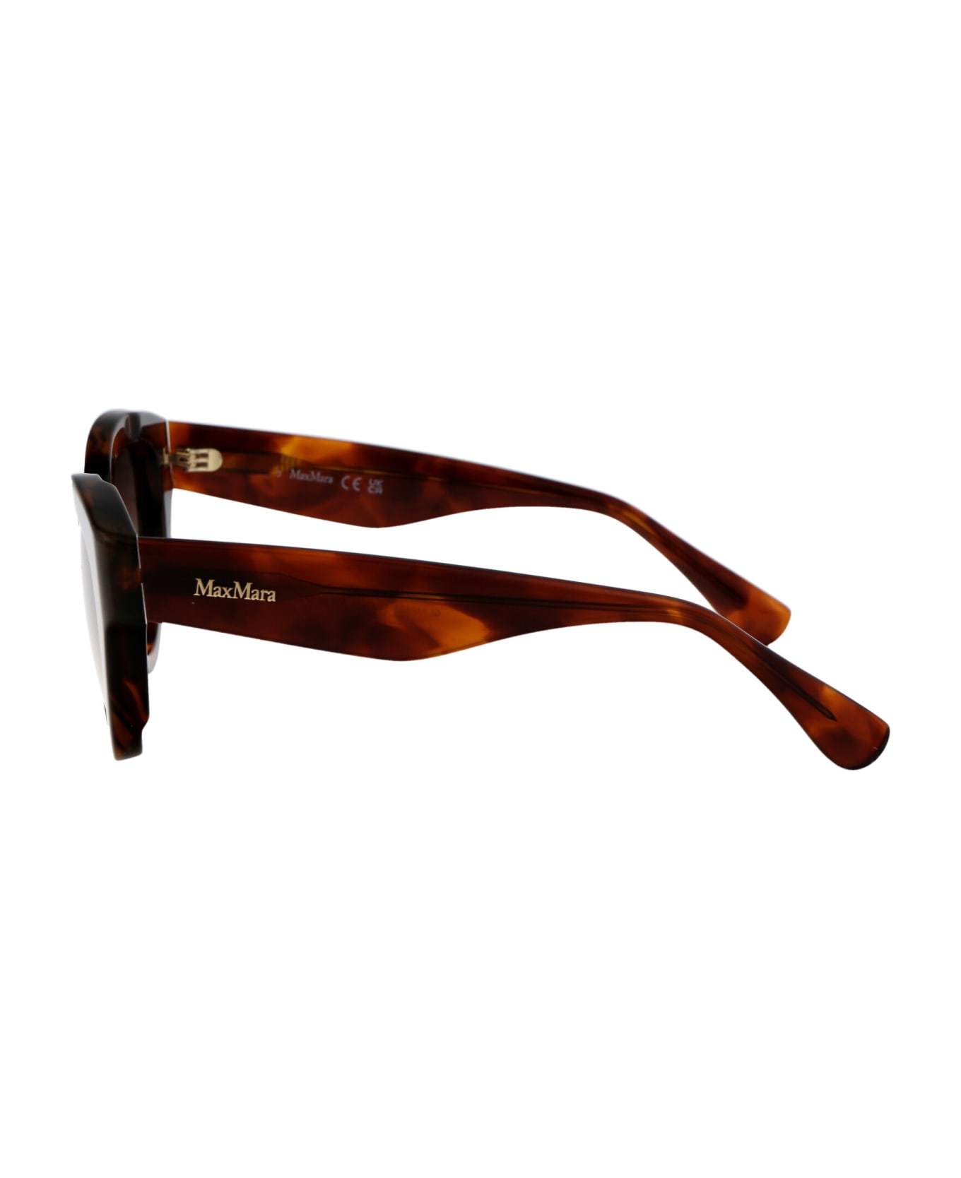 Max Mara Glimpse1 Sunglasses - 53F Avana Bionda/Marrone Grad