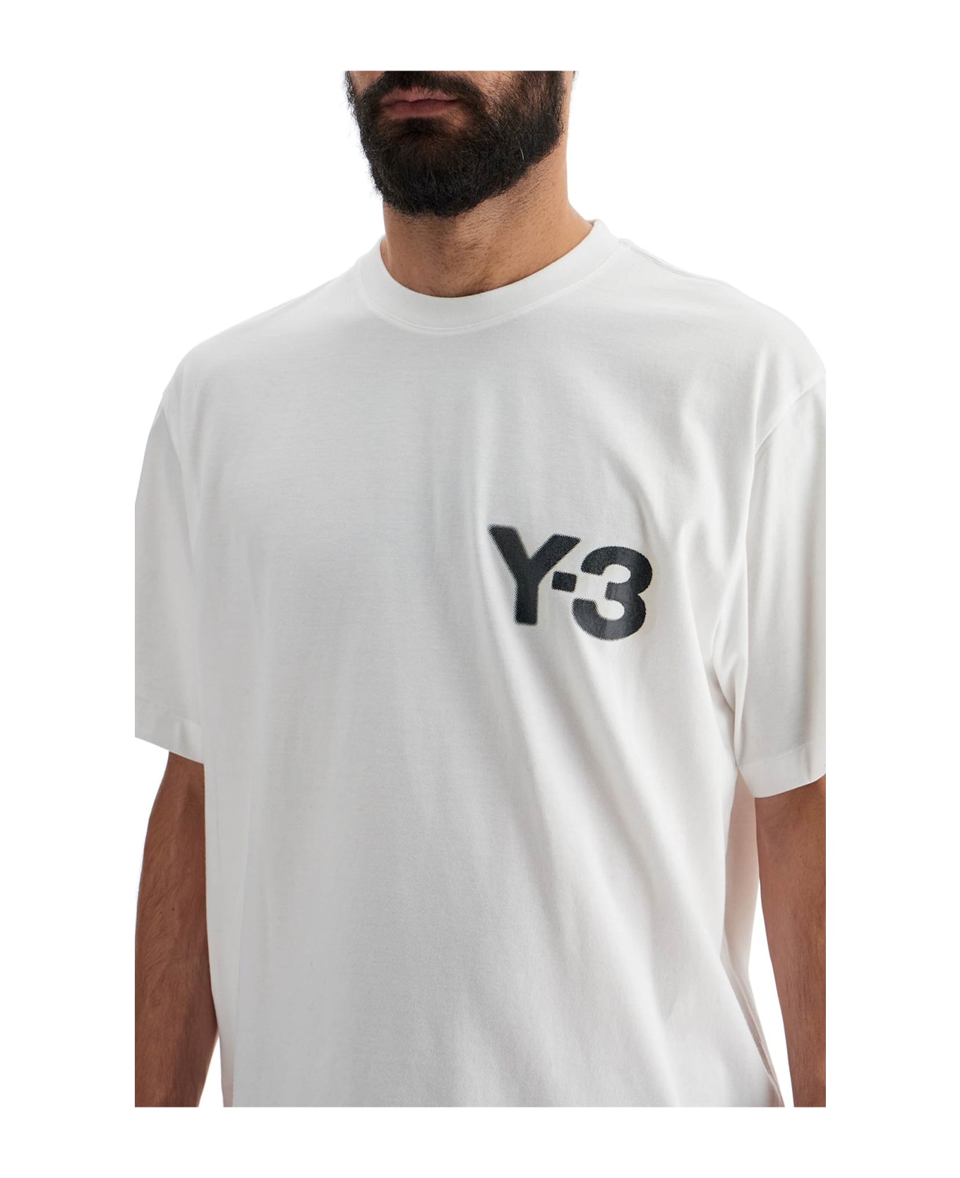 Y-3 Oversized Logo T - CWHITE (White)