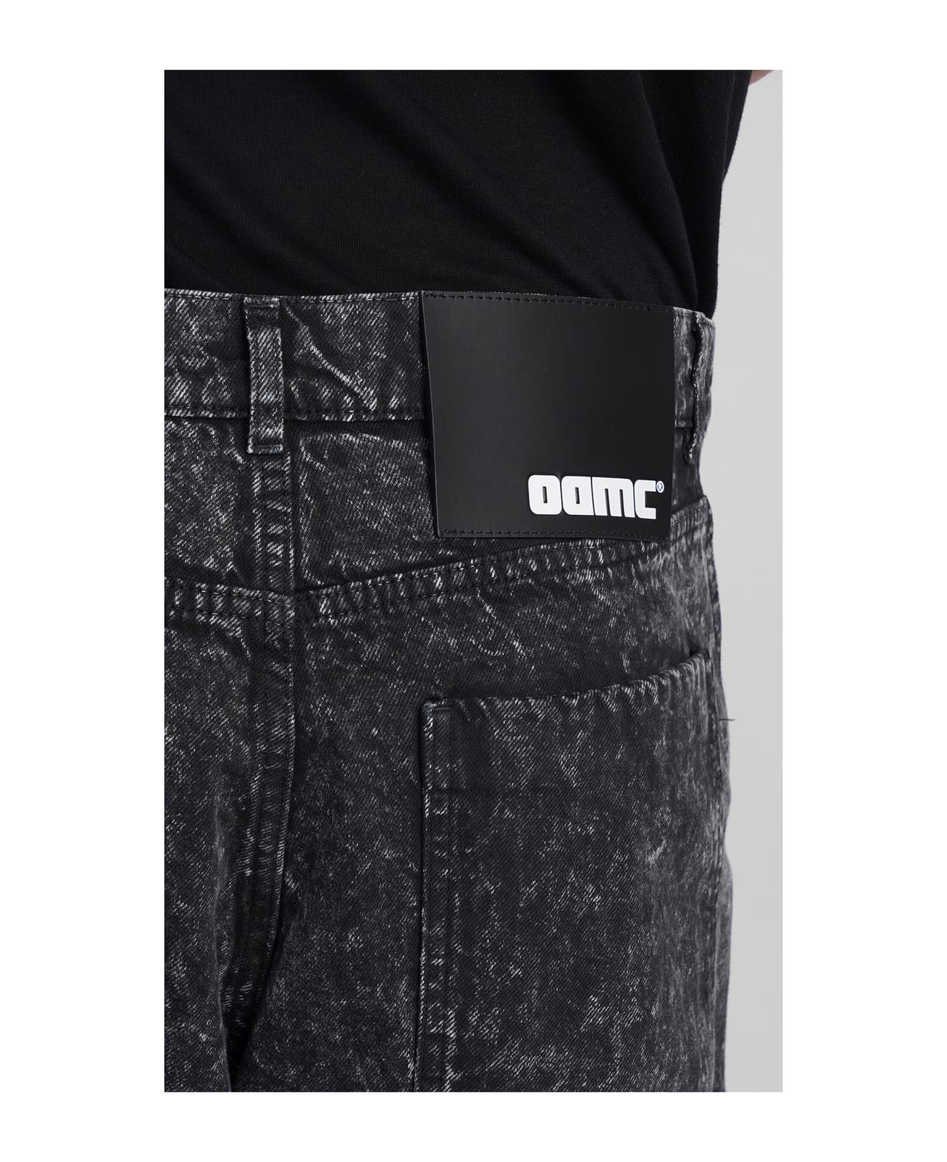 OAMC Cortes Jeans In Black Cotton - black