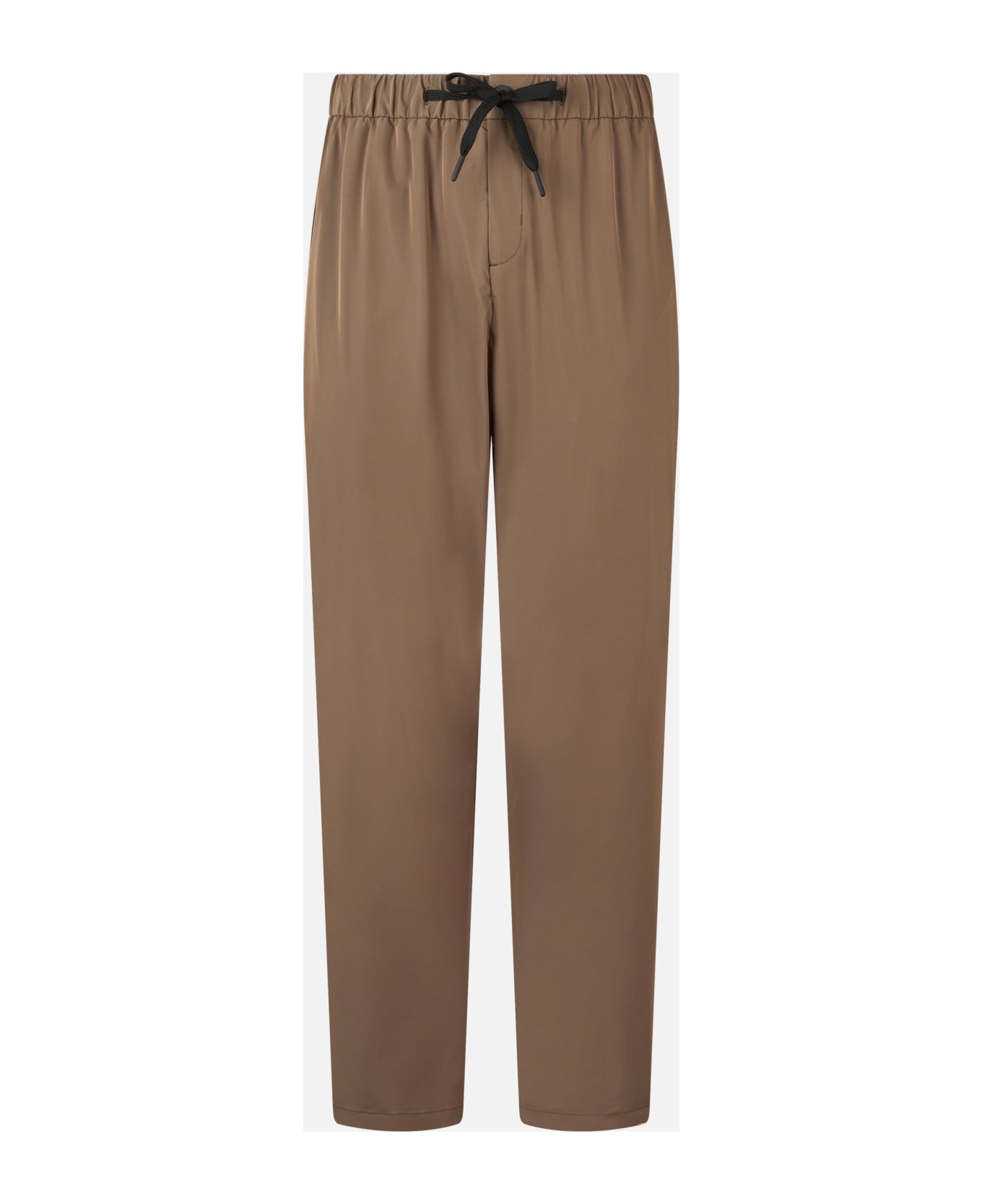MC2 Saint Barth Man Khaki Casual Pants Porter - BROWN