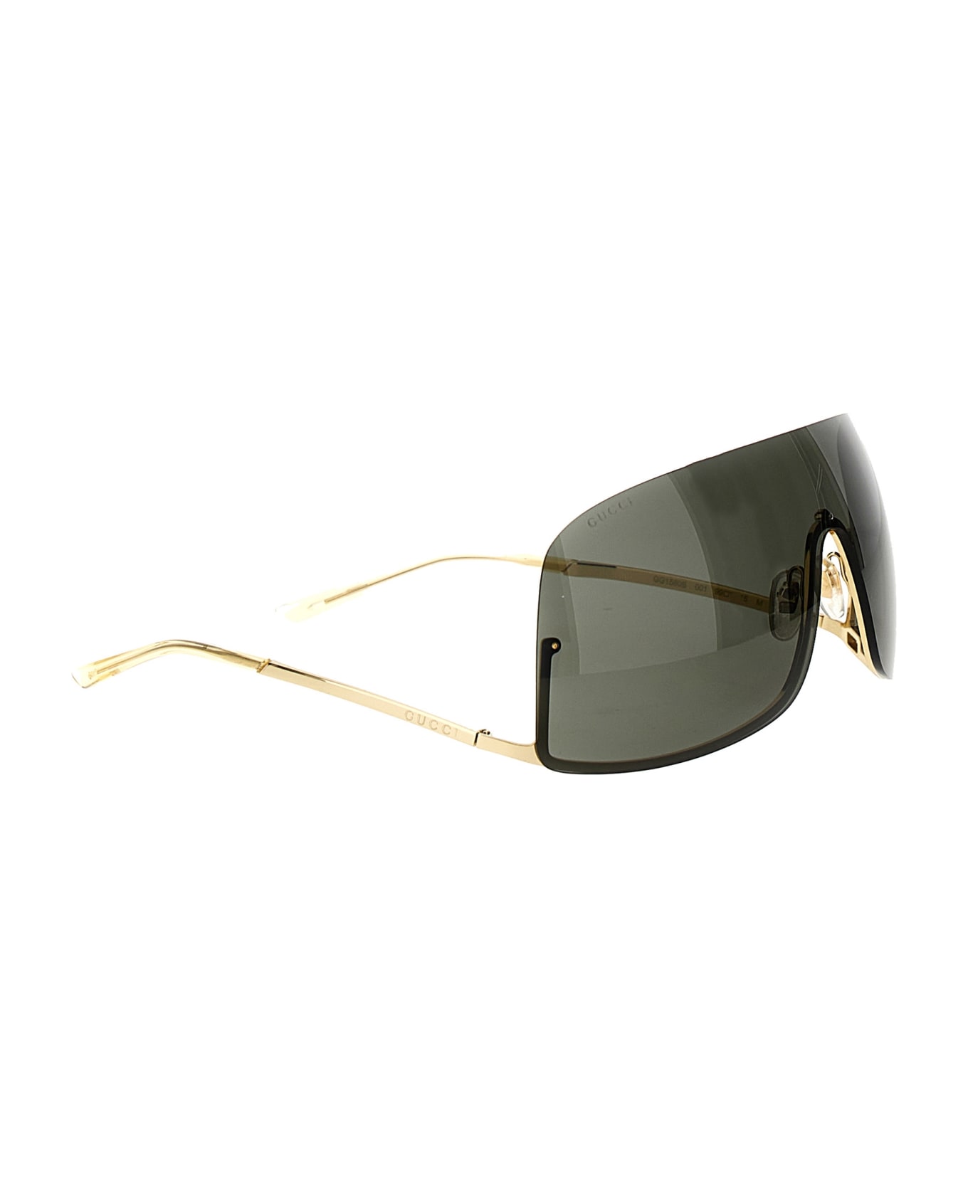 Gucci Mask Sunglasses - Black  