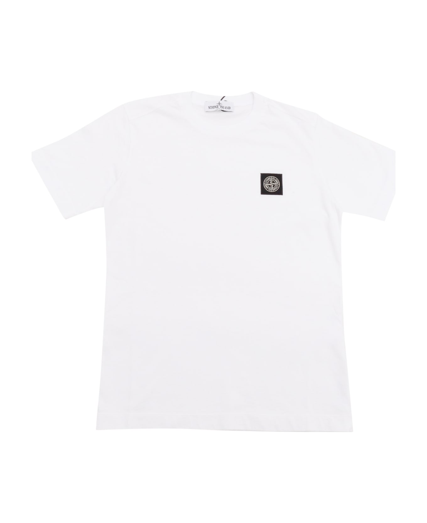 Stone Island Junior T-shirt - WHITE