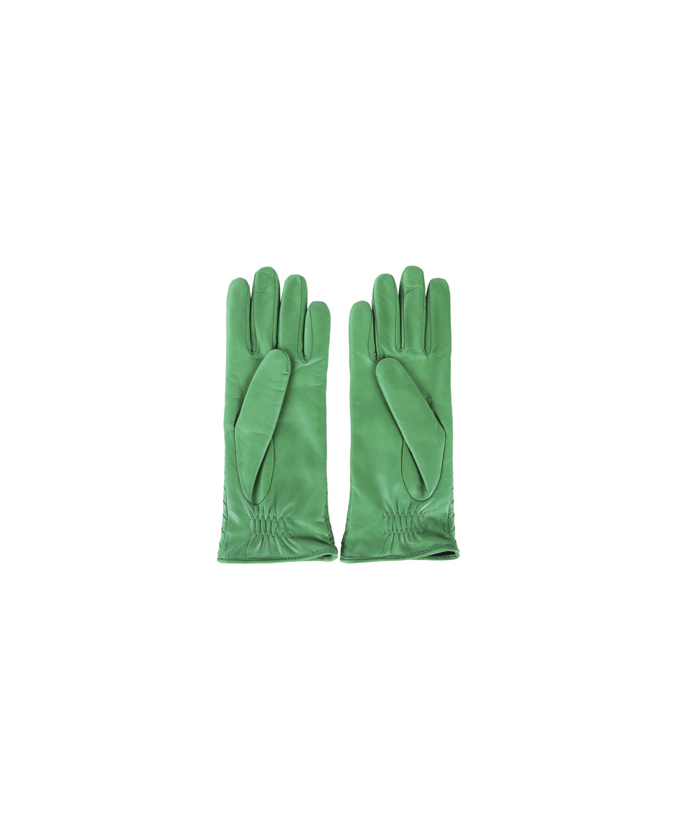 Bottega Veneta Intreccio Gloves - Parakeet
