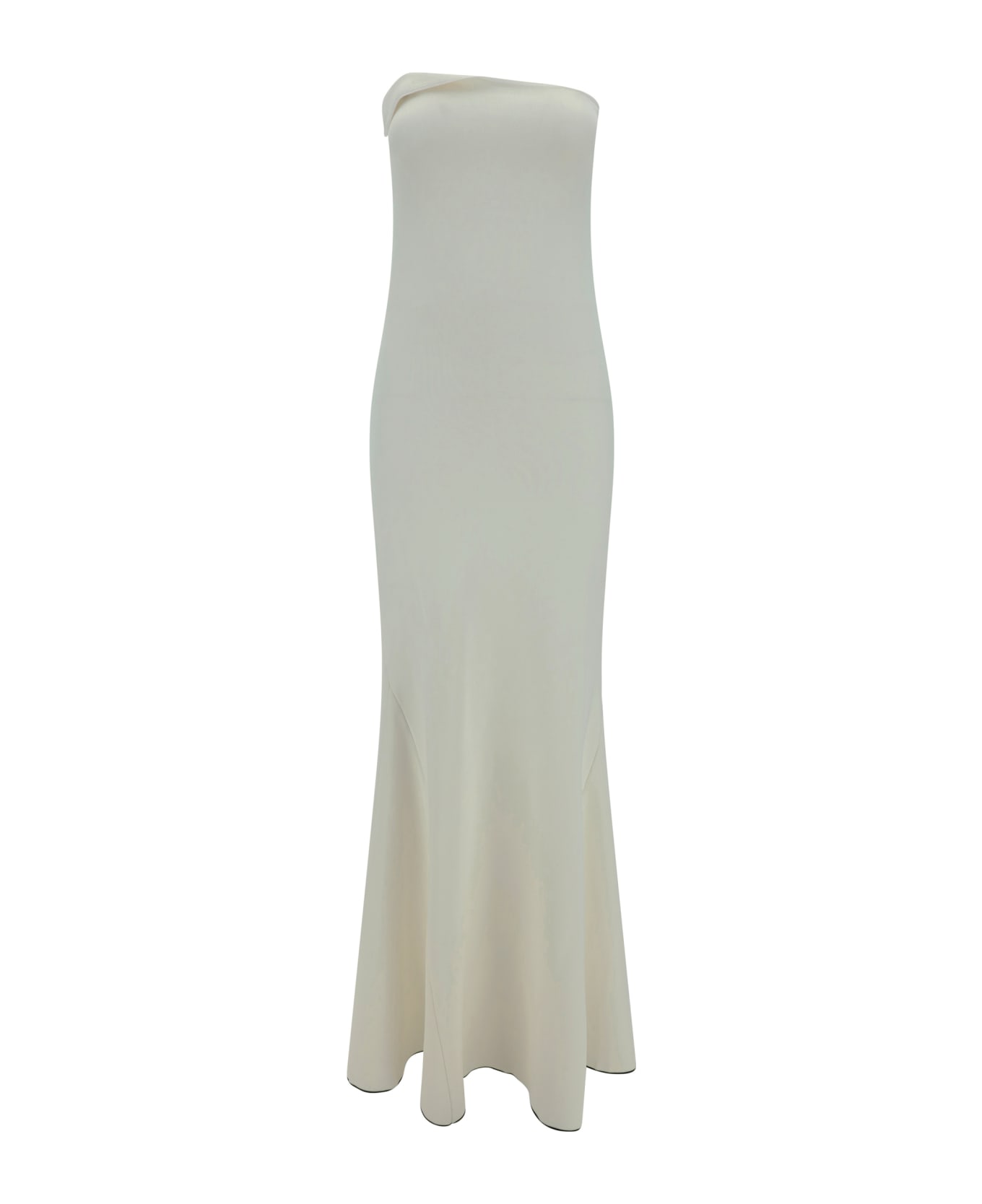 Jacquemus La Robe Aro Long Dress - White
