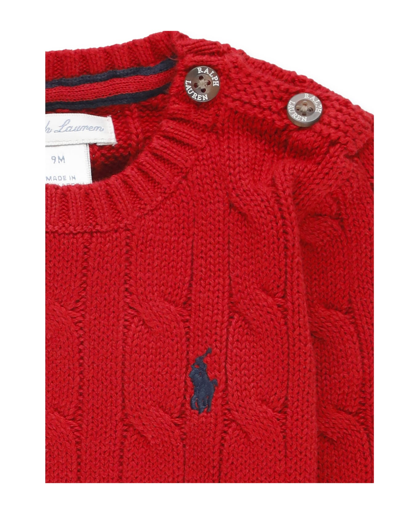 Ralph Lauren Cotton Sweatshirt - Red