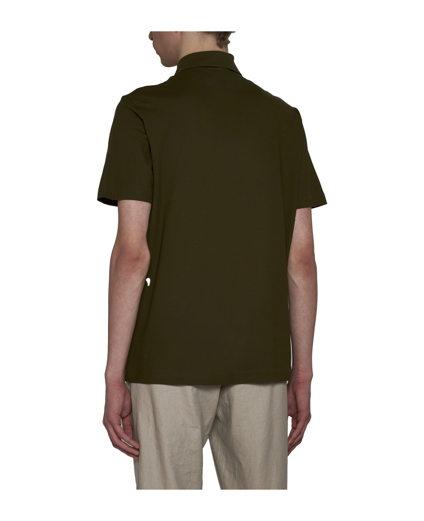 Herno Polo Shirt - Verde militare
