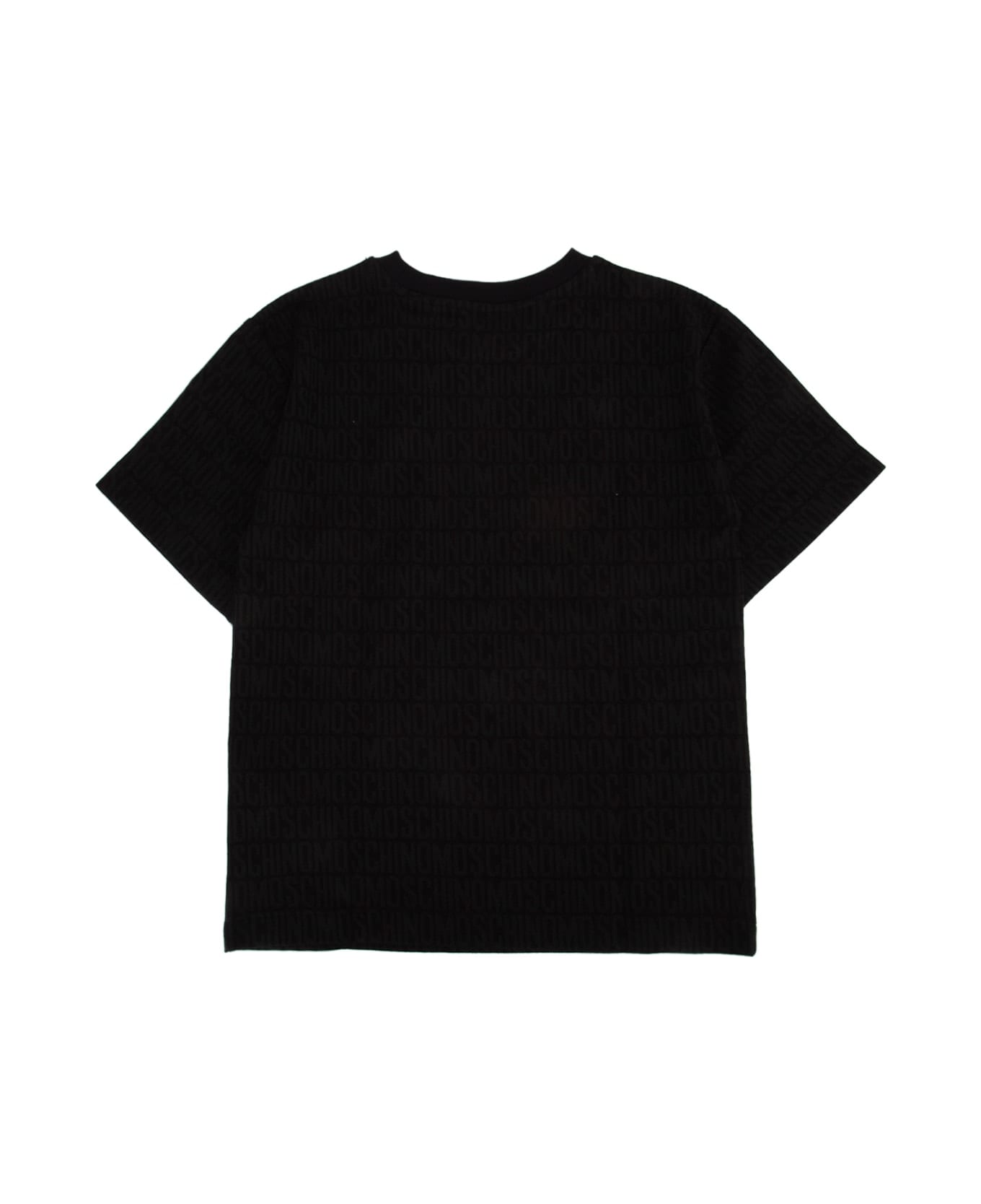 Moschino Maxi T-shirt - BLACKALLOVER