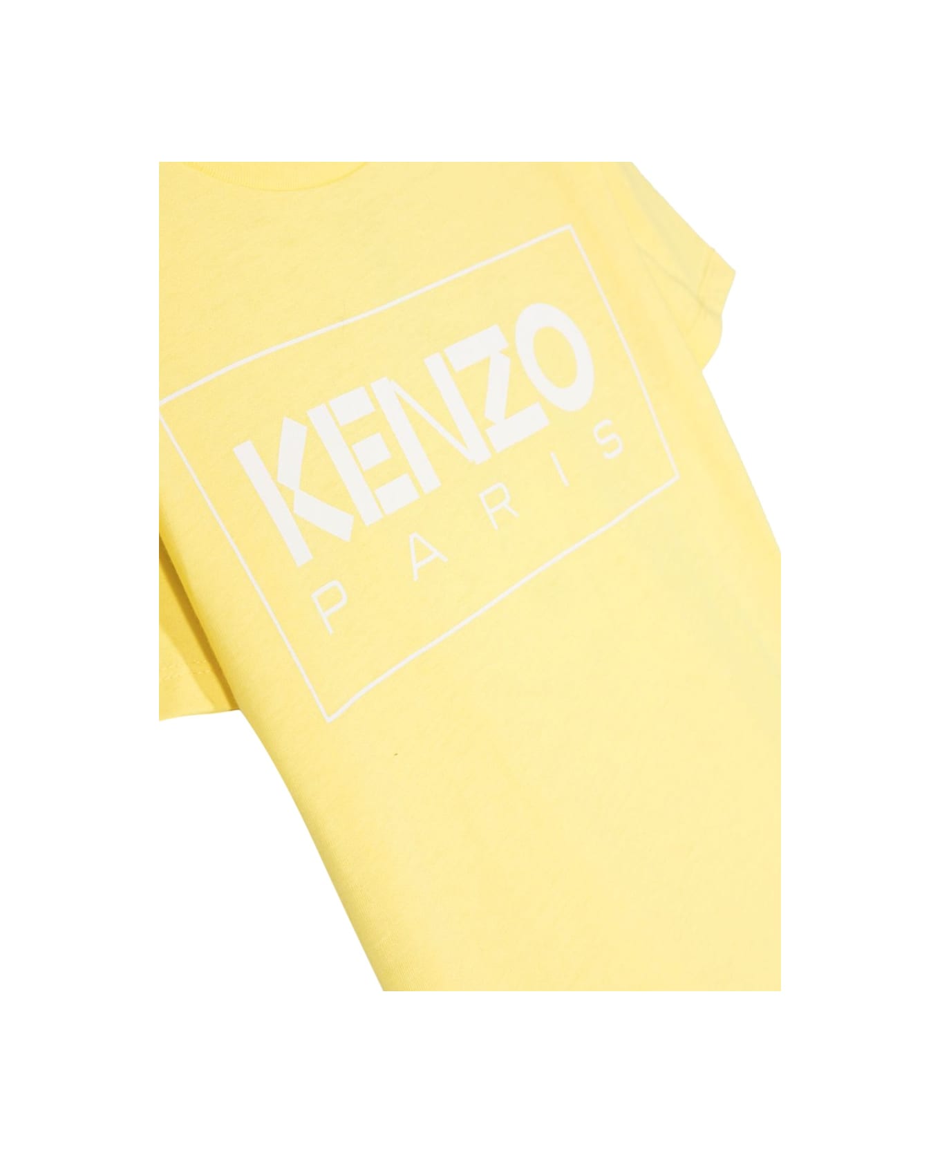 Kenzo Kids Mc Logo T-shirt - YELLOW