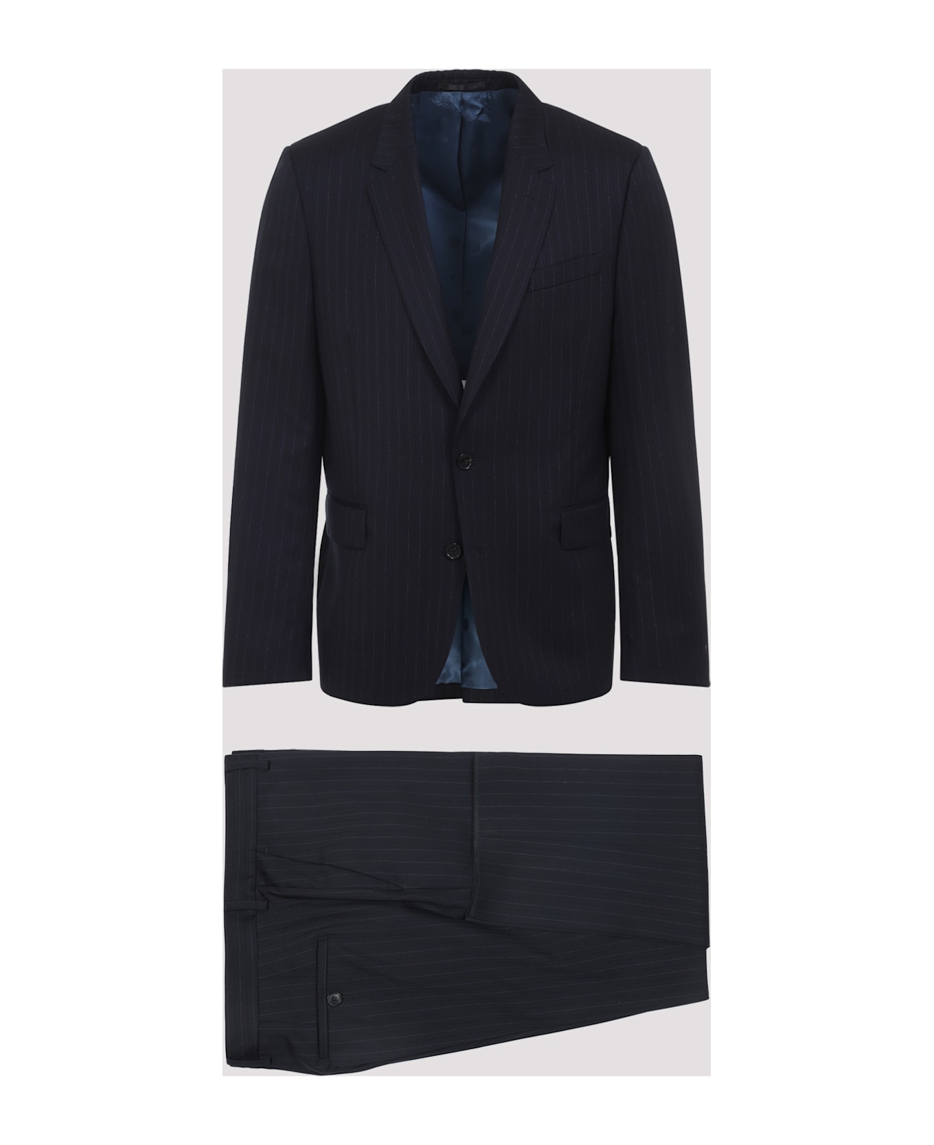 Paul Smith Tailored Fit Two Button Suit - Navy