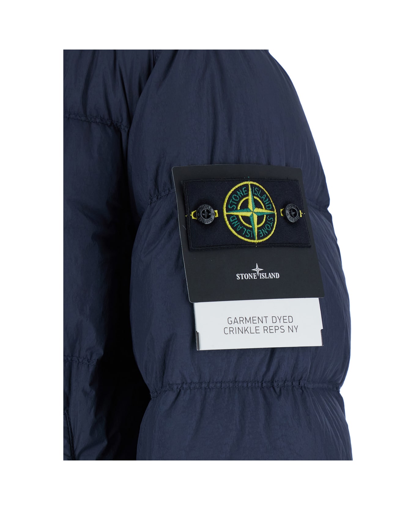 Stone Island Short Parka - Blu