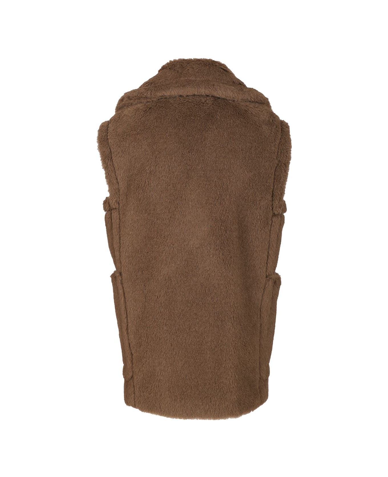 Max Mara Teddy Vest - BROWN
