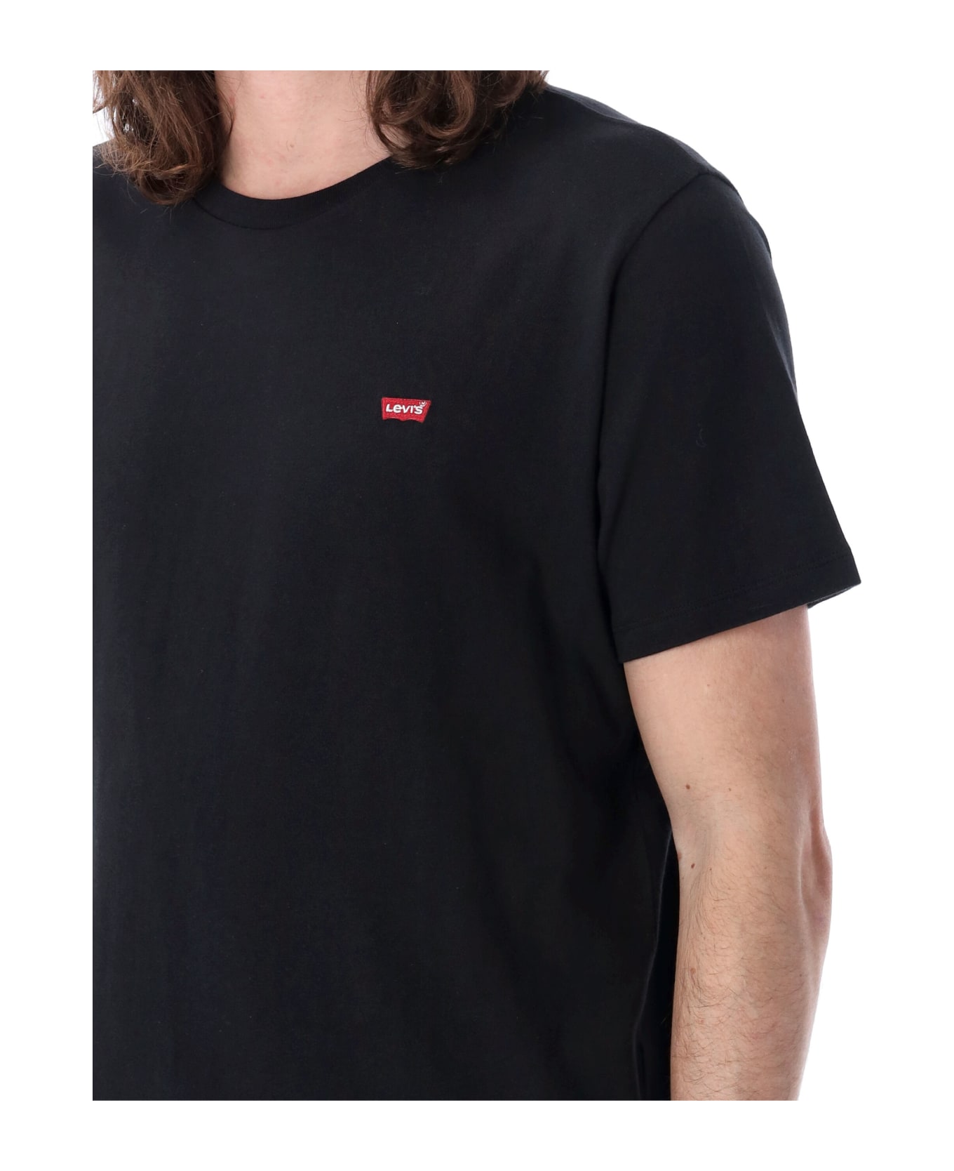 Levi's Logo T-shirt - BLACK シャツ