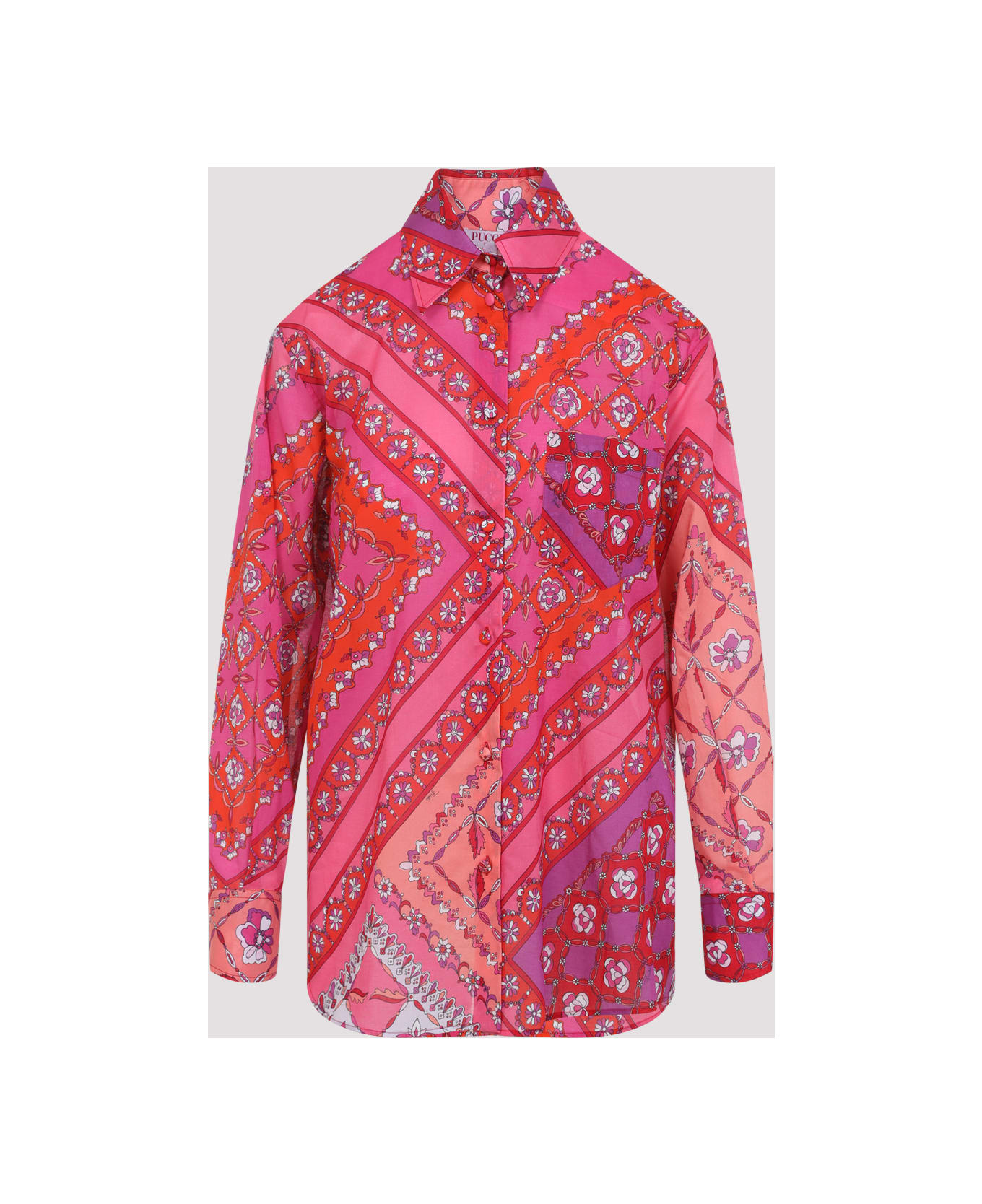 Pucci Shirt - Corallo Fuxia