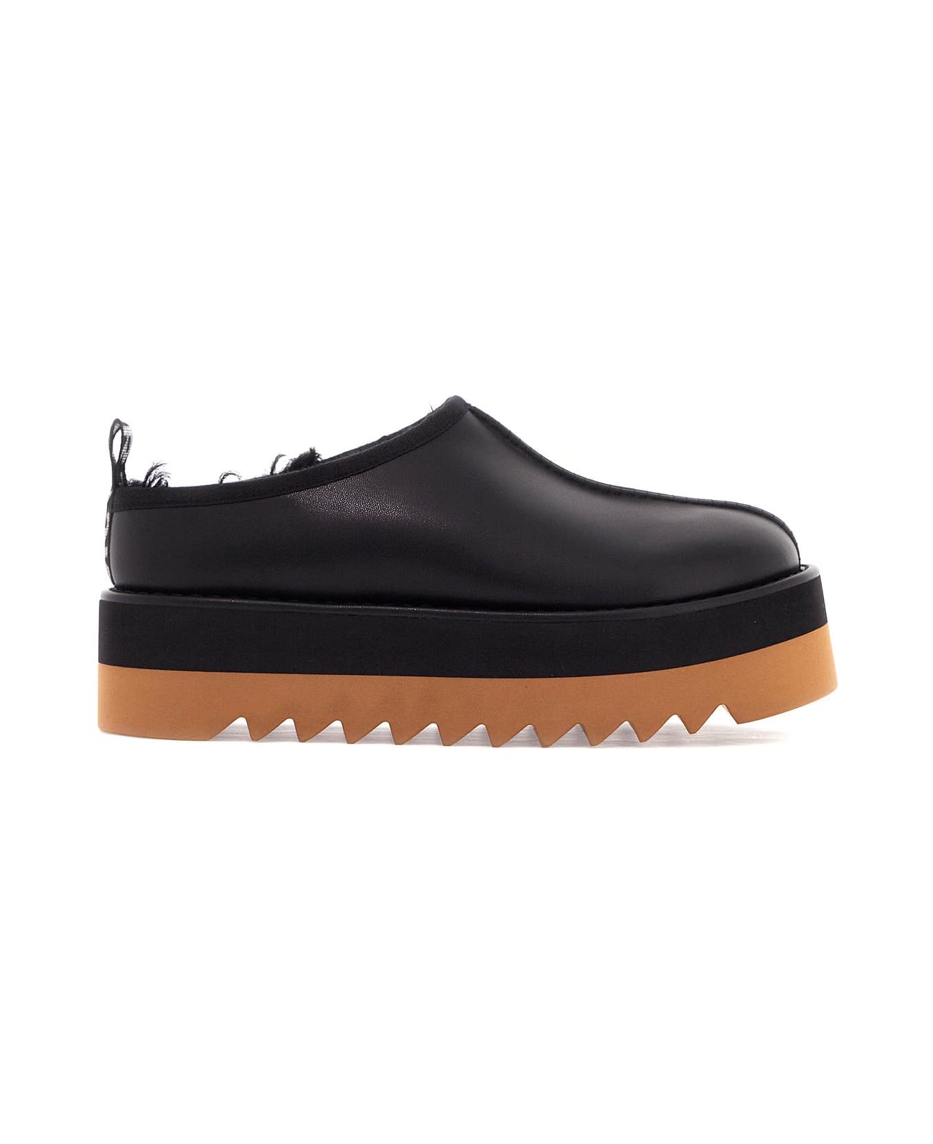 Stella McCartney Black Alter Mat Sneak Elyse Slippers - Black
