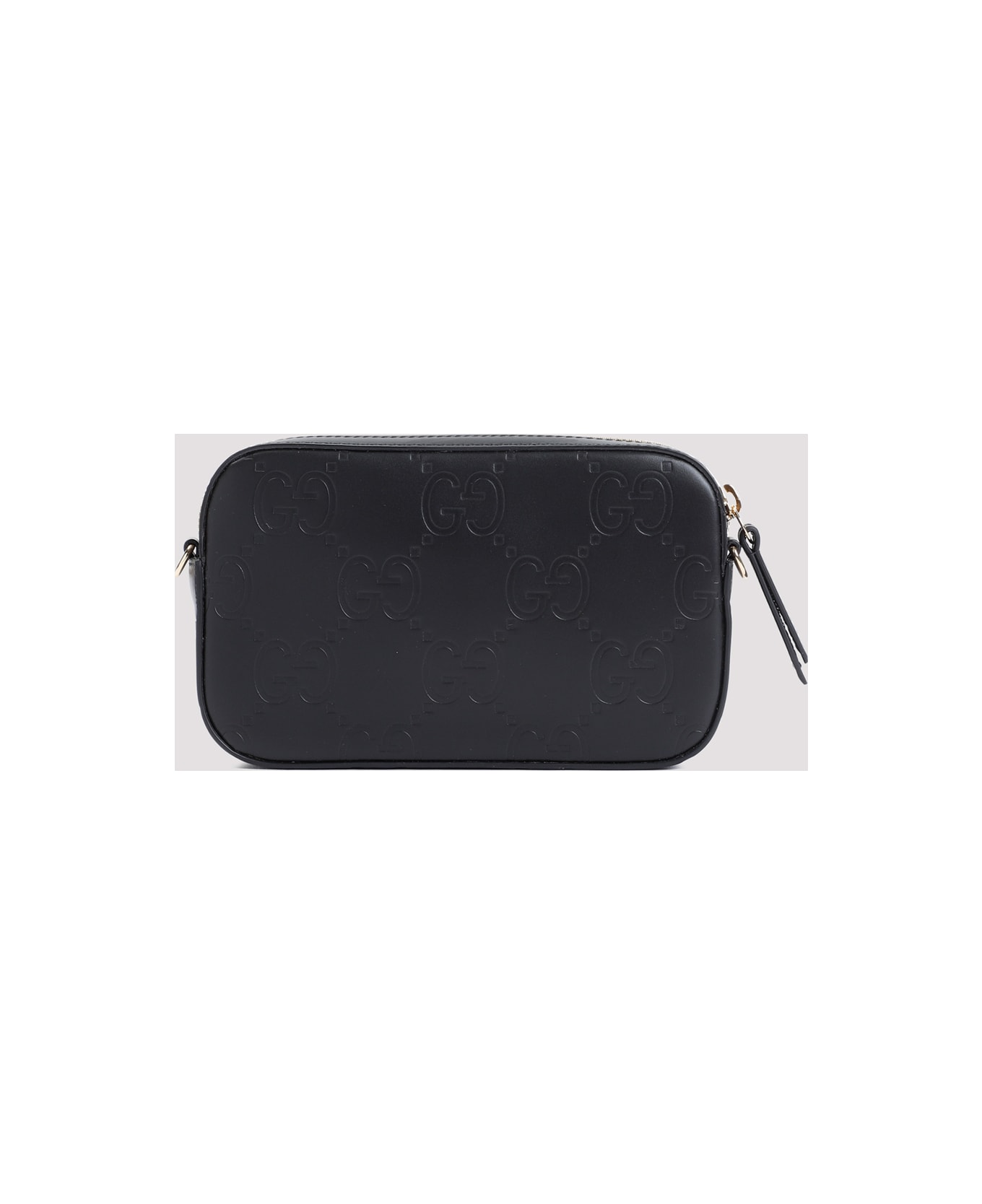 Gucci Gg Leather Mini Bag - Black